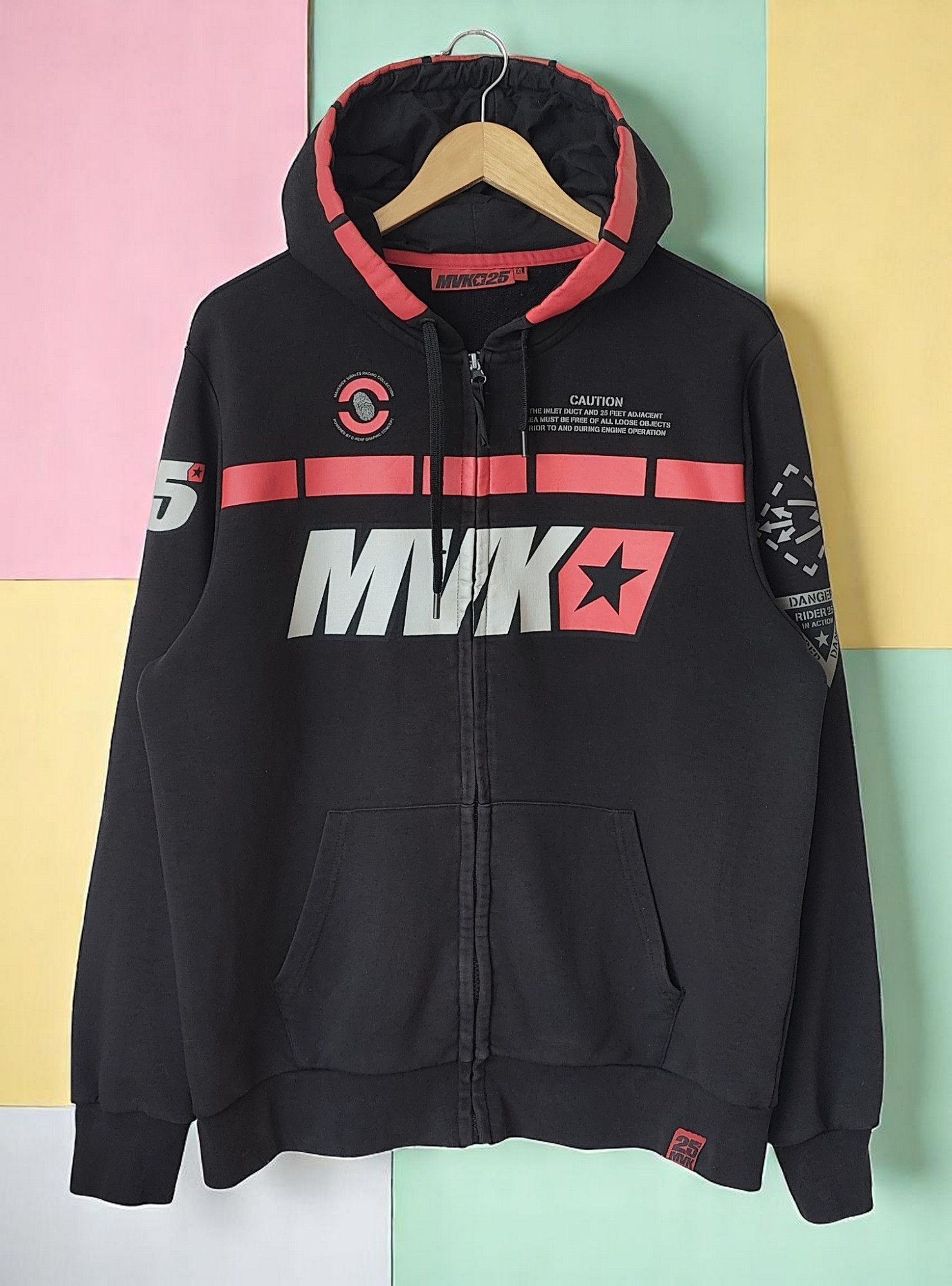 Other Maverick Vinales Moto GP Racing Zip Hoodie by VR46 Size US XL / EU 56 / 4 - 1 Thumbnail