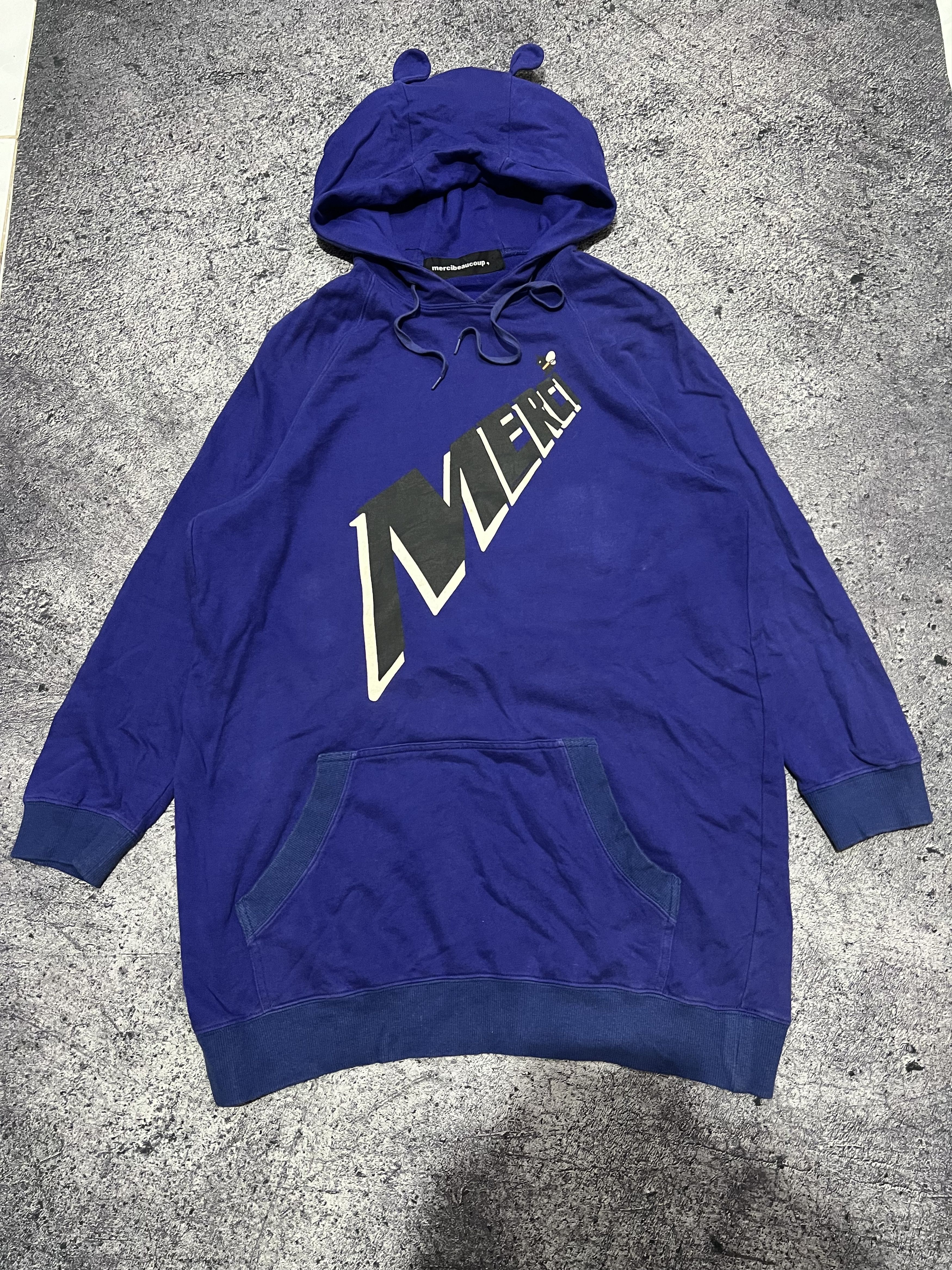 mercibeaucoup 2000s Mercibeaucoup Japanese Poem Bunny Horn Hoddie y2k Lgb Size US M / EU 48-50 / 2 - 1 Thumbnail