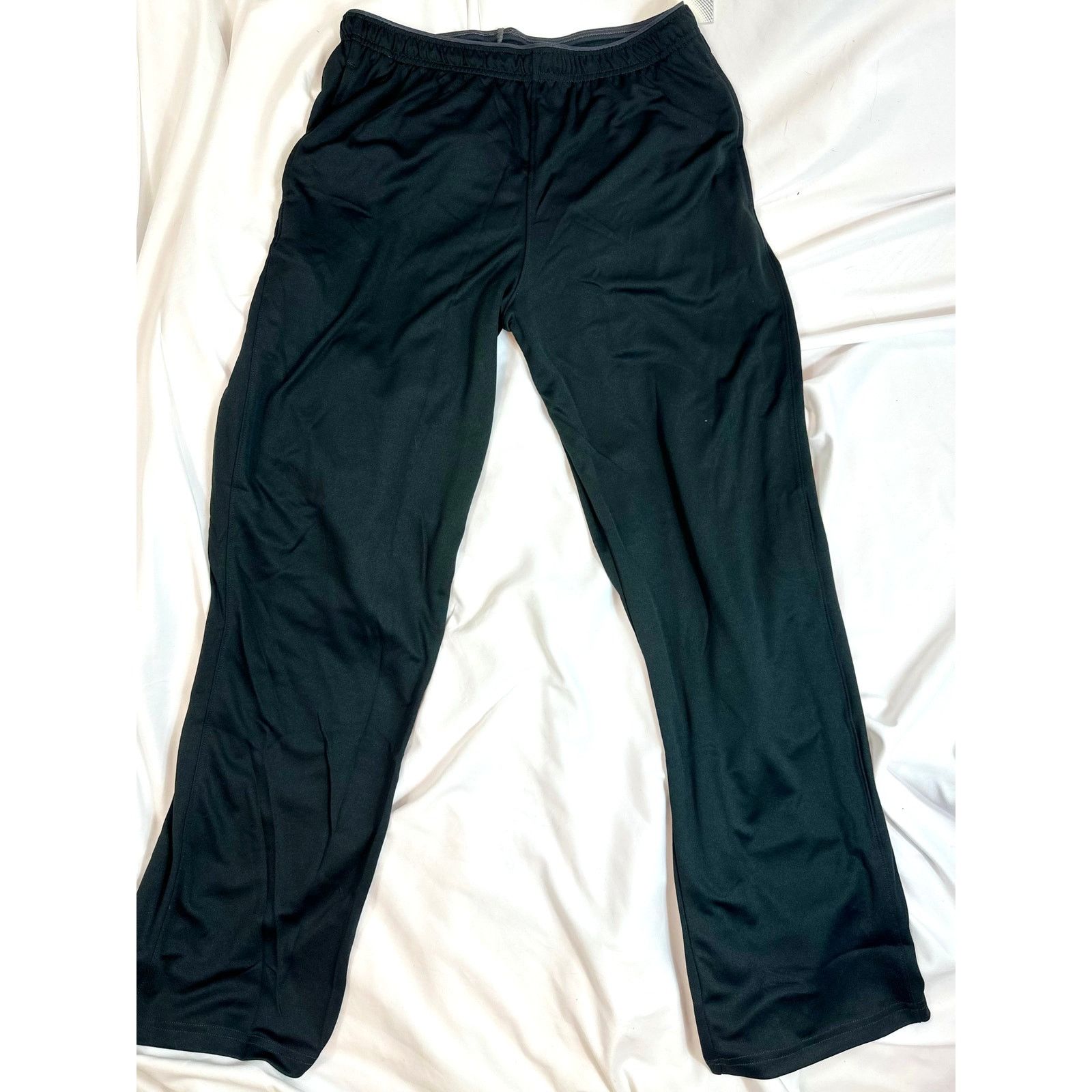 Hanes Hanes Sport Active Gear Joggers Mens Black L Size US 33 - 12 Thumbnail
