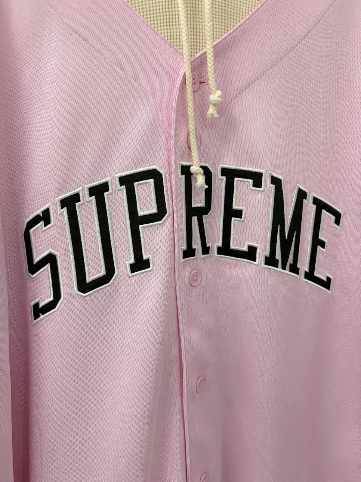 Supreme Supreme SOX Baseball Jersey Hoodie Size US L / EU 52-54 / 3 - 2 Thumbnail