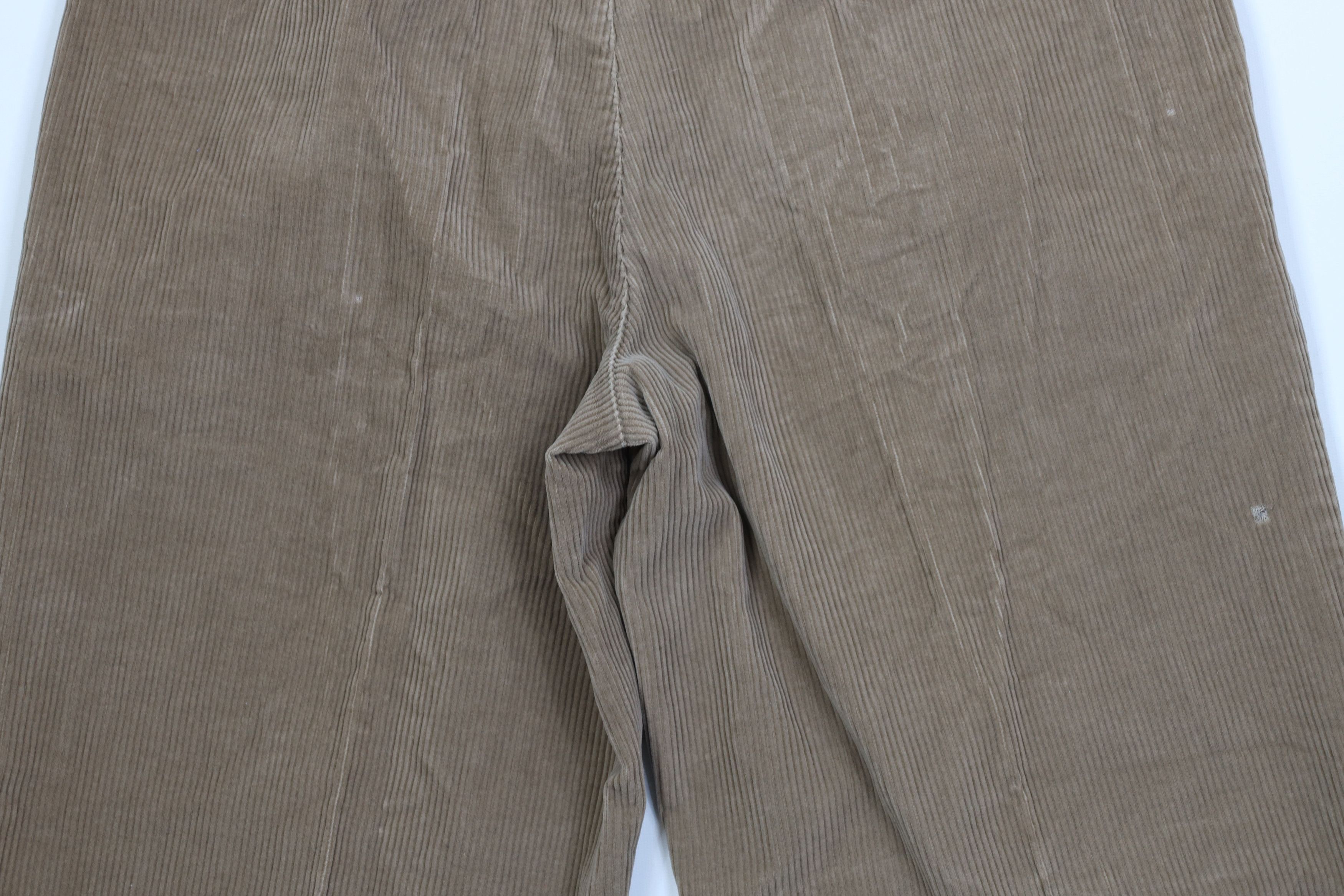 Tommy Hilfiger Vintage 90s Tommy Hilfiger Baggy Wide Leg Corduroy Pants Size US 32 / EU 48 - 13 Thumbnail