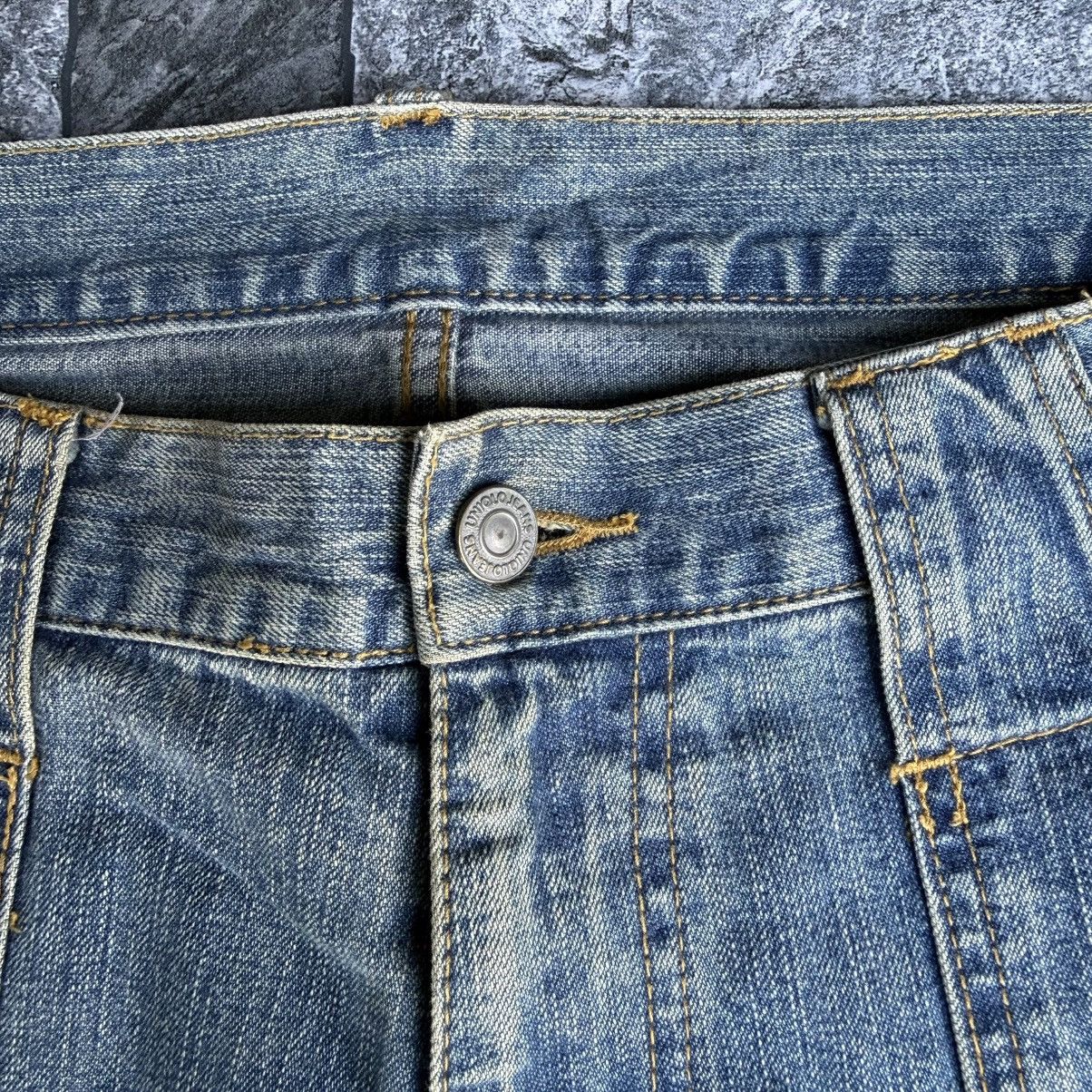 Japanese Brand Vintage Japanese Brand Bush Pants Faded Denim Jean Pants W36 Size US 36 / EU 52 - 4 Thumbnail