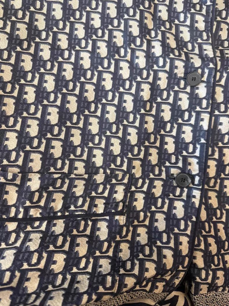 Dior Dior Old-printed short-sleeved shirt Size XS / US 0-2 / IT 36-38 - 3 Thumbnail