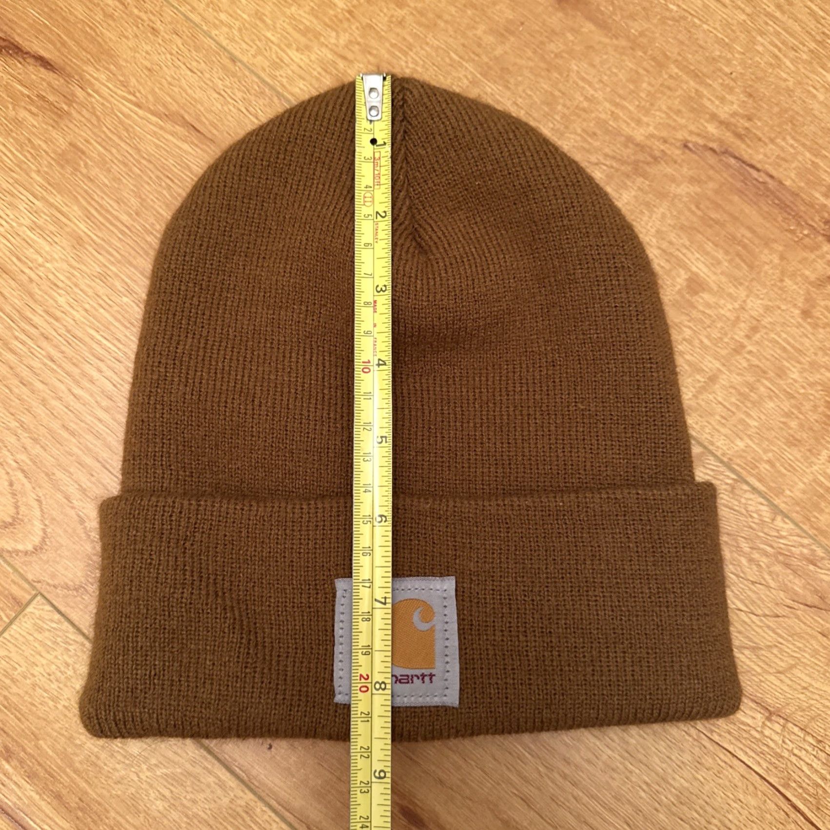 Carhartt Carhartt A18 Men’s Acrylic Watch Hat Beanie Brown One Size Mens Knit Stretch Breathable Classic Outdoor Ski Fall Winter Spring Casual Brown Hat Size ONE SIZE - 4 Thumbnail