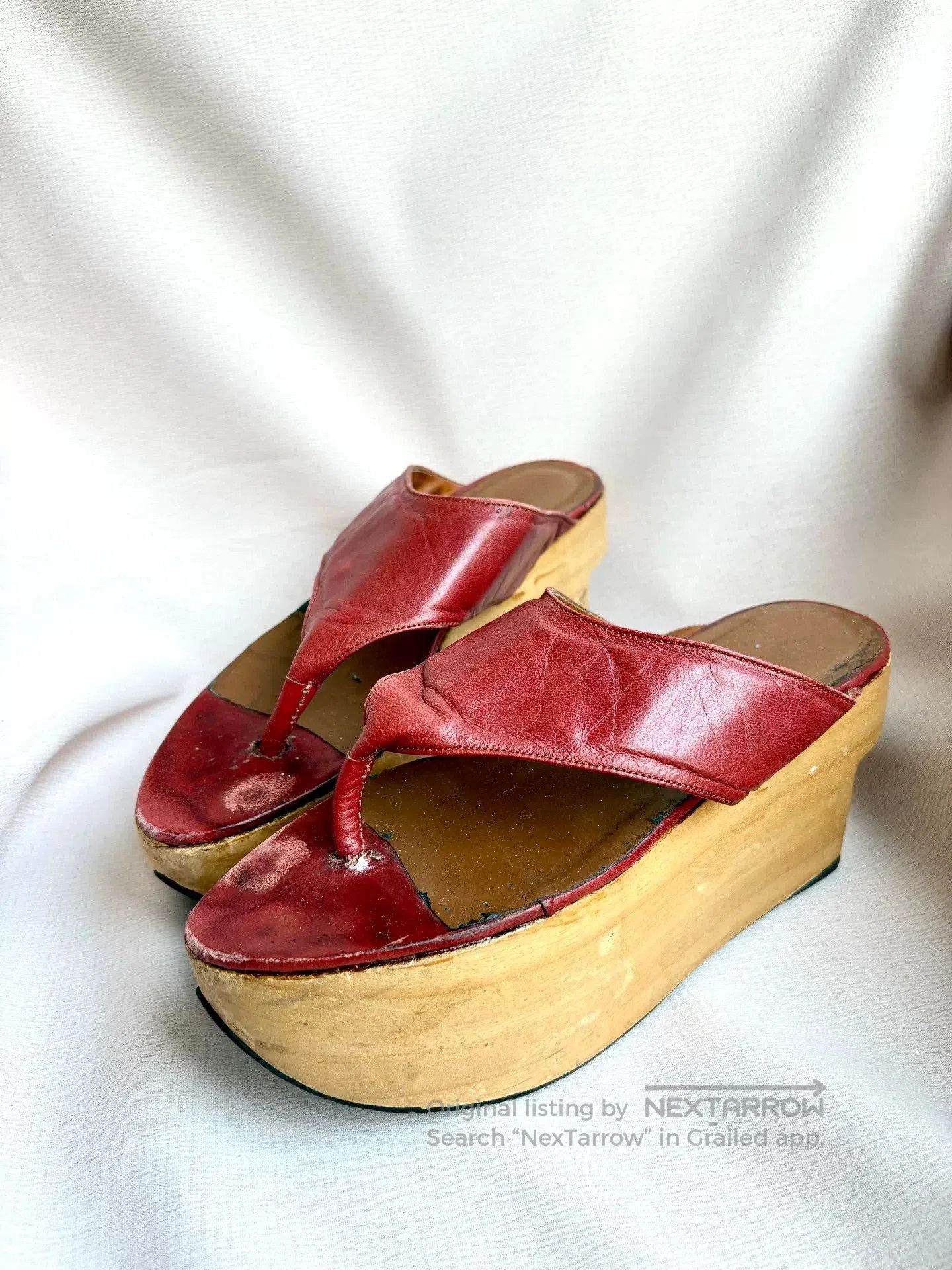 Vivienne Westwood Vivienne Westwood Red Clogs Shoes. Size US 6 / IT 36 - 1 Thumbnail