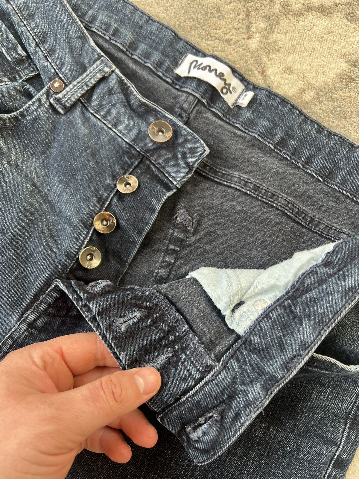Other Money Denim Stretch Pants Size US 34 / EU 50 - 5 Thumbnail