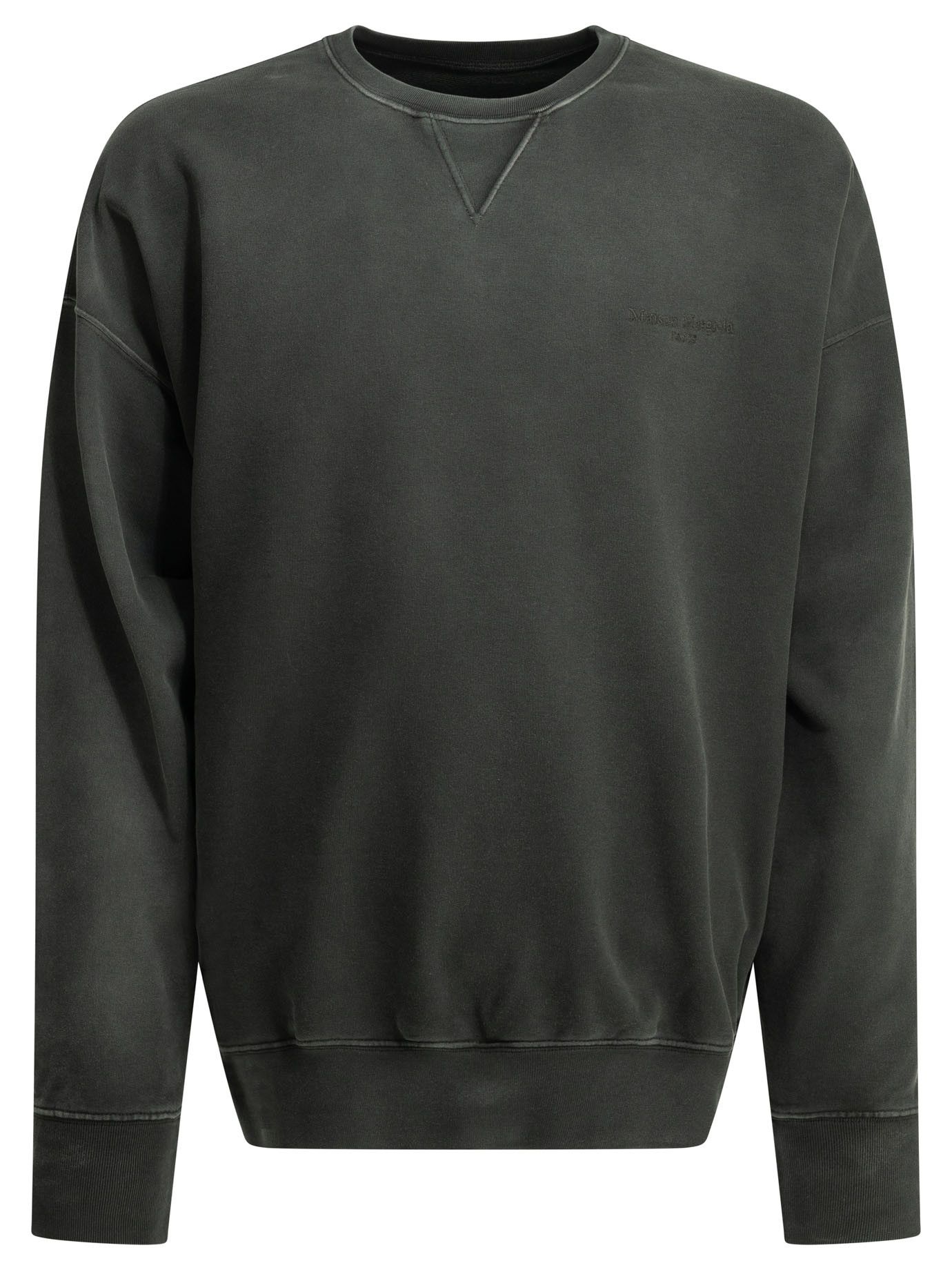 Maison Margiela Maison Margiela Crewneck Sweatshirt With Logo tag size S Men - USA Duties Paid Size US S / EU 44-46 / 1 - 1 Thumbnail