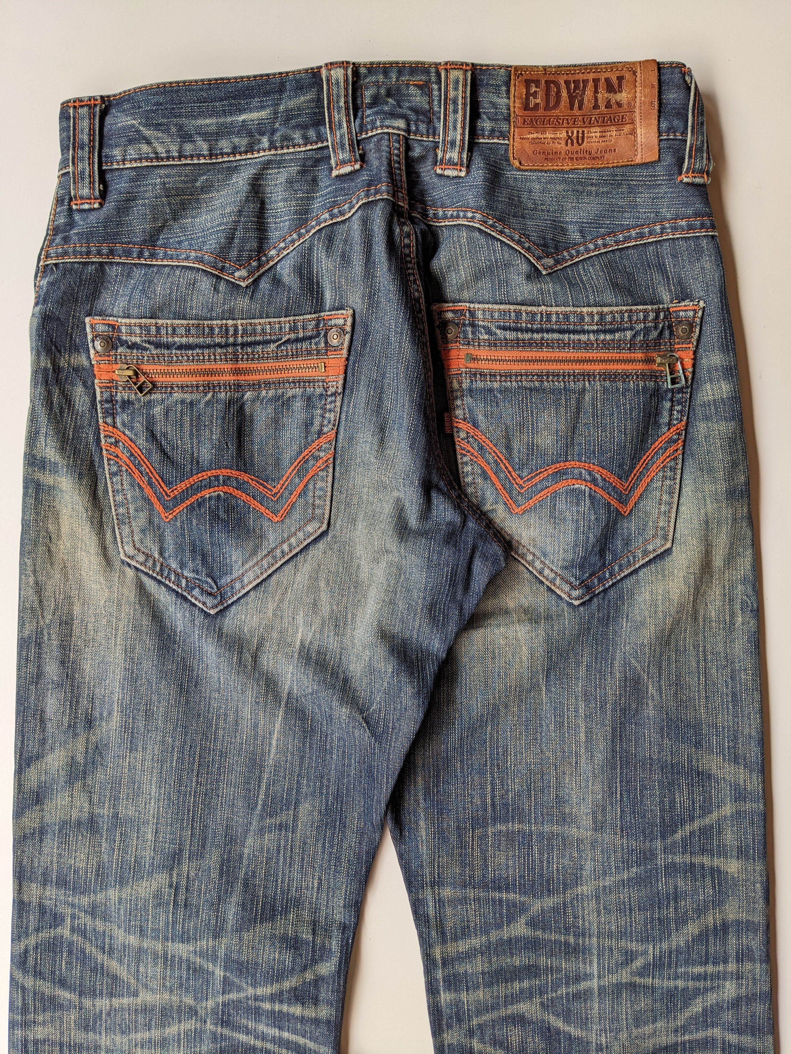 Edwin Edwin 424XV mudwash distressed jeans Size US 32 / EU 48 - 5 Thumbnail