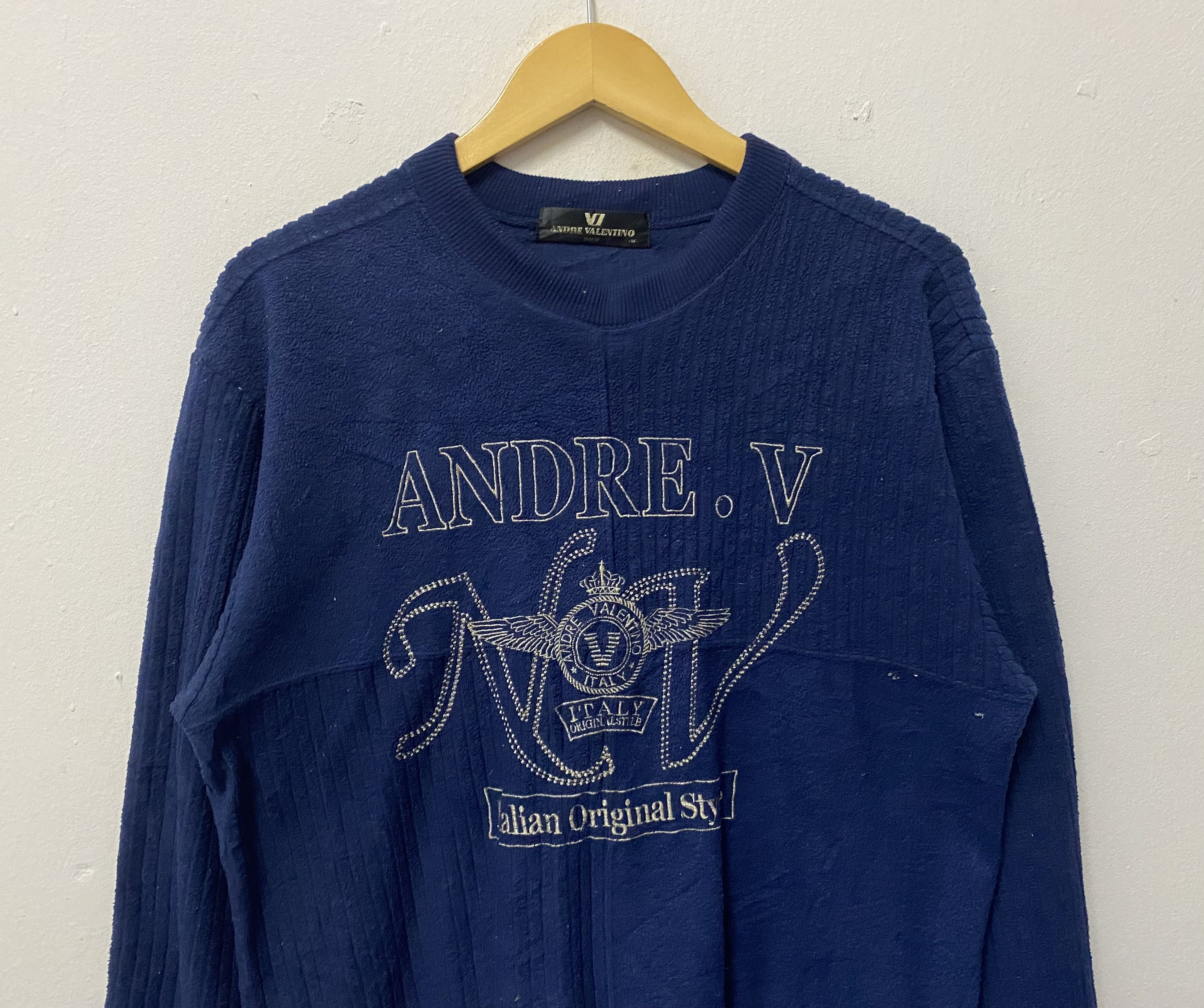 Valentino Vintage Andre Valentino Knitwear Shirts Size US M / EU 48-50 / 2 - 3 Thumbnail