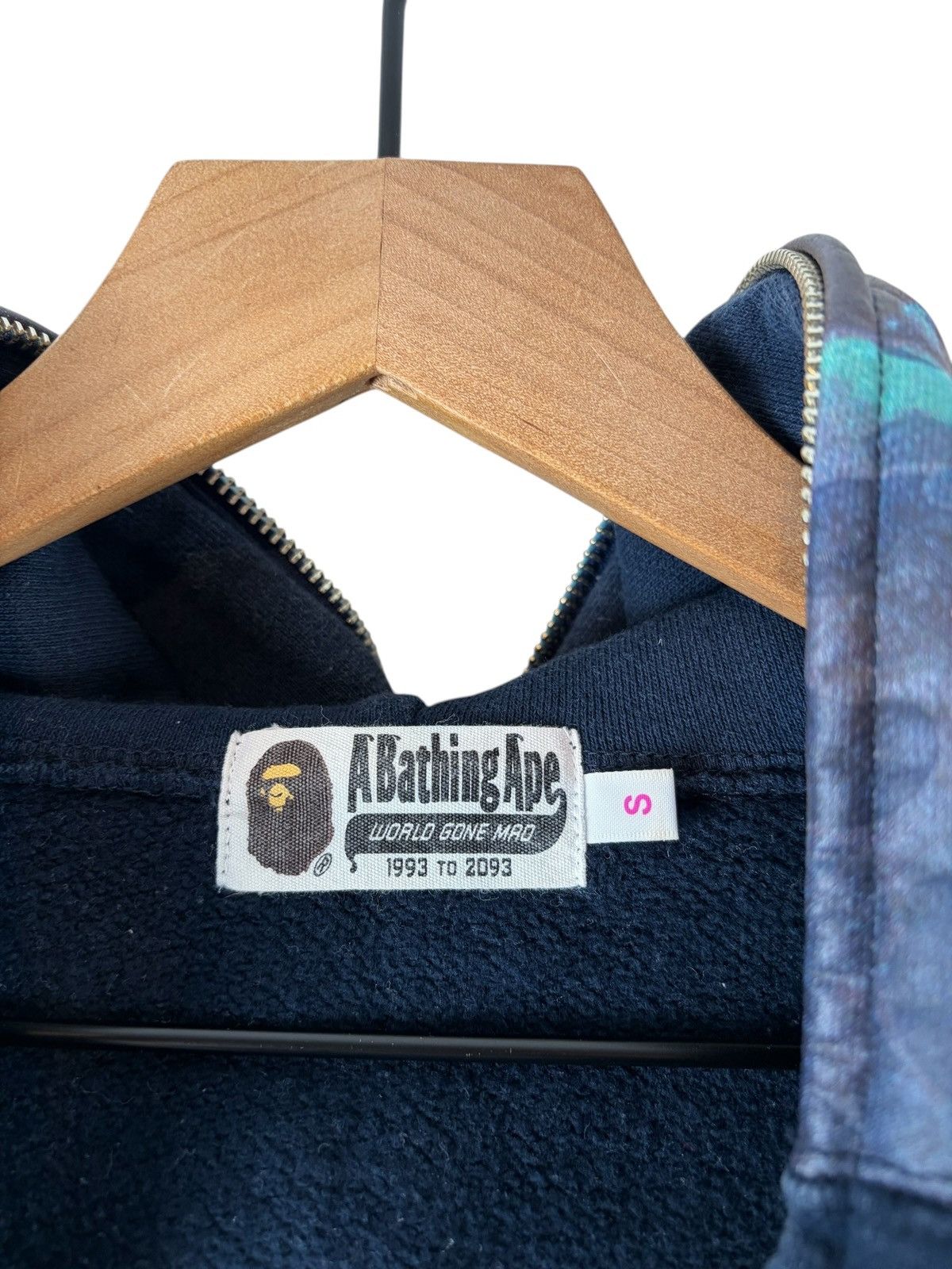 Bape 2016SS Bape x Jaws Shark Zip Up Hoodie Size S / US 4 / IT 40 - 9 Thumbnail