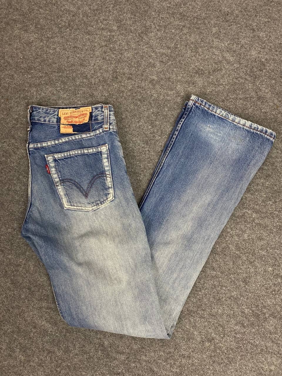 Levi's vintage levis 545 low bootcut flare denim Size 32" / US 10 / IT 46 - 2 Thumbnail
