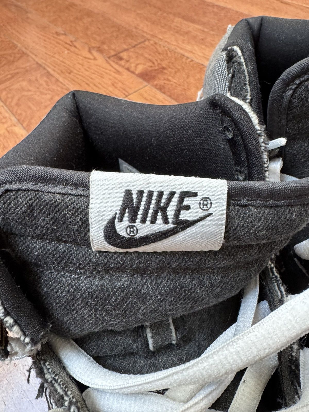 Nike Nike Dunk Hi High Denim Size US 9.5 / EU 42-43 - 4 Thumbnail