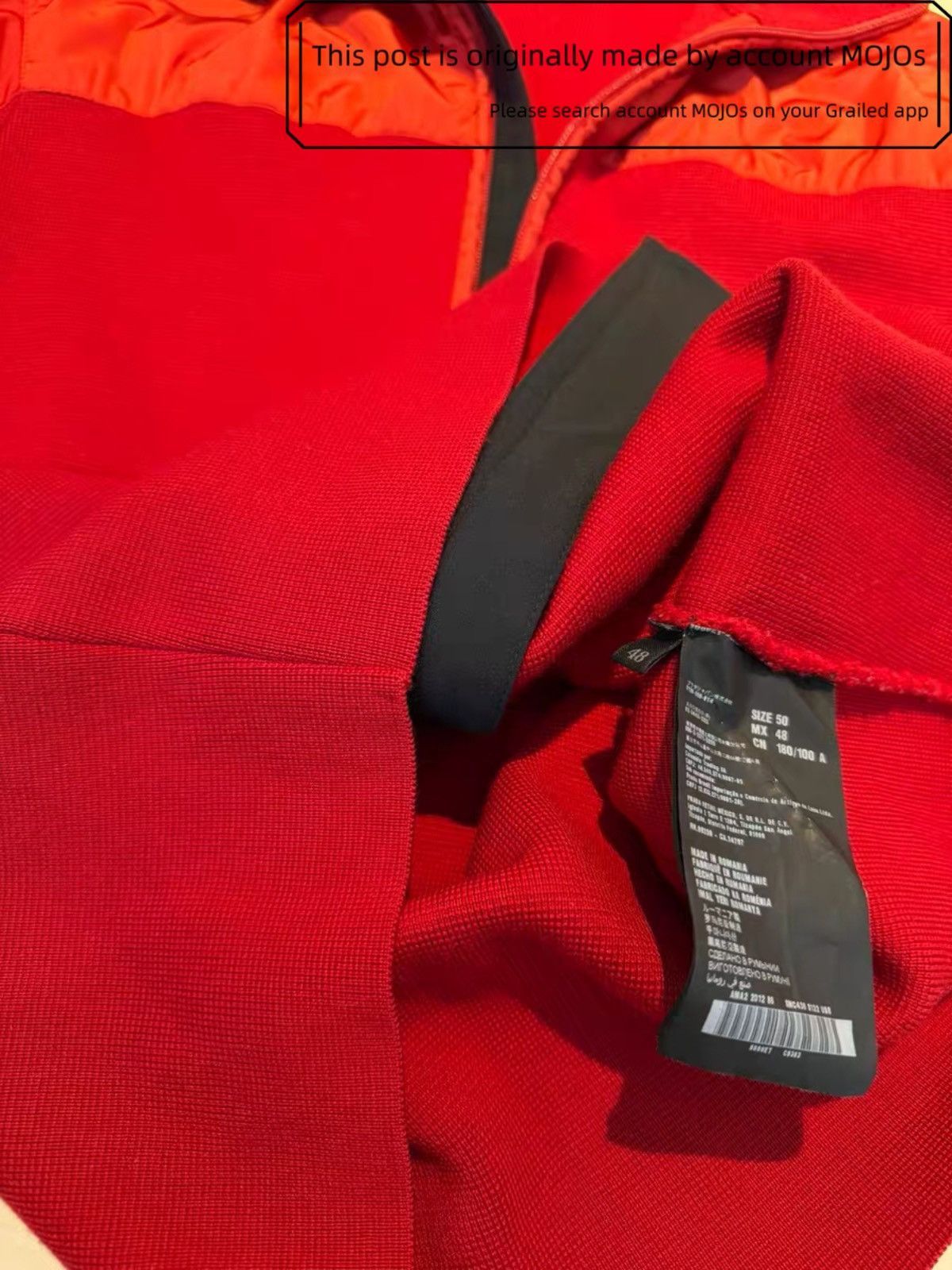 Prada Sz 48 Prada Sports Red Label Nylon & Knitwear Jacket mojos88 Size US M / EU 48-50 / 2 - 3 Thumbnail