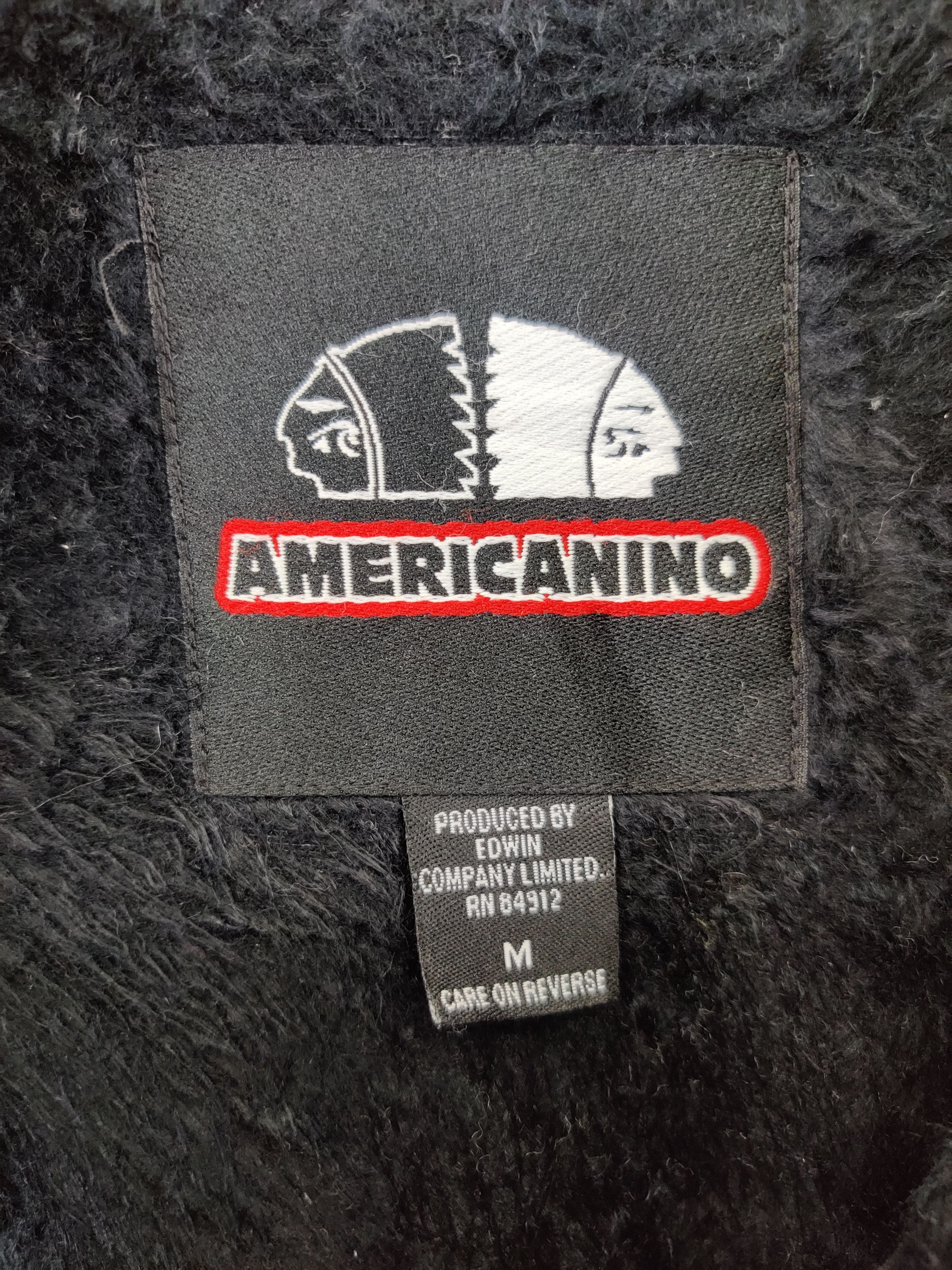Japanese Brand Vintage Americanino Wool Coat Nice Design Size US M / EU 48-50 / 2 - 10 Thumbnail