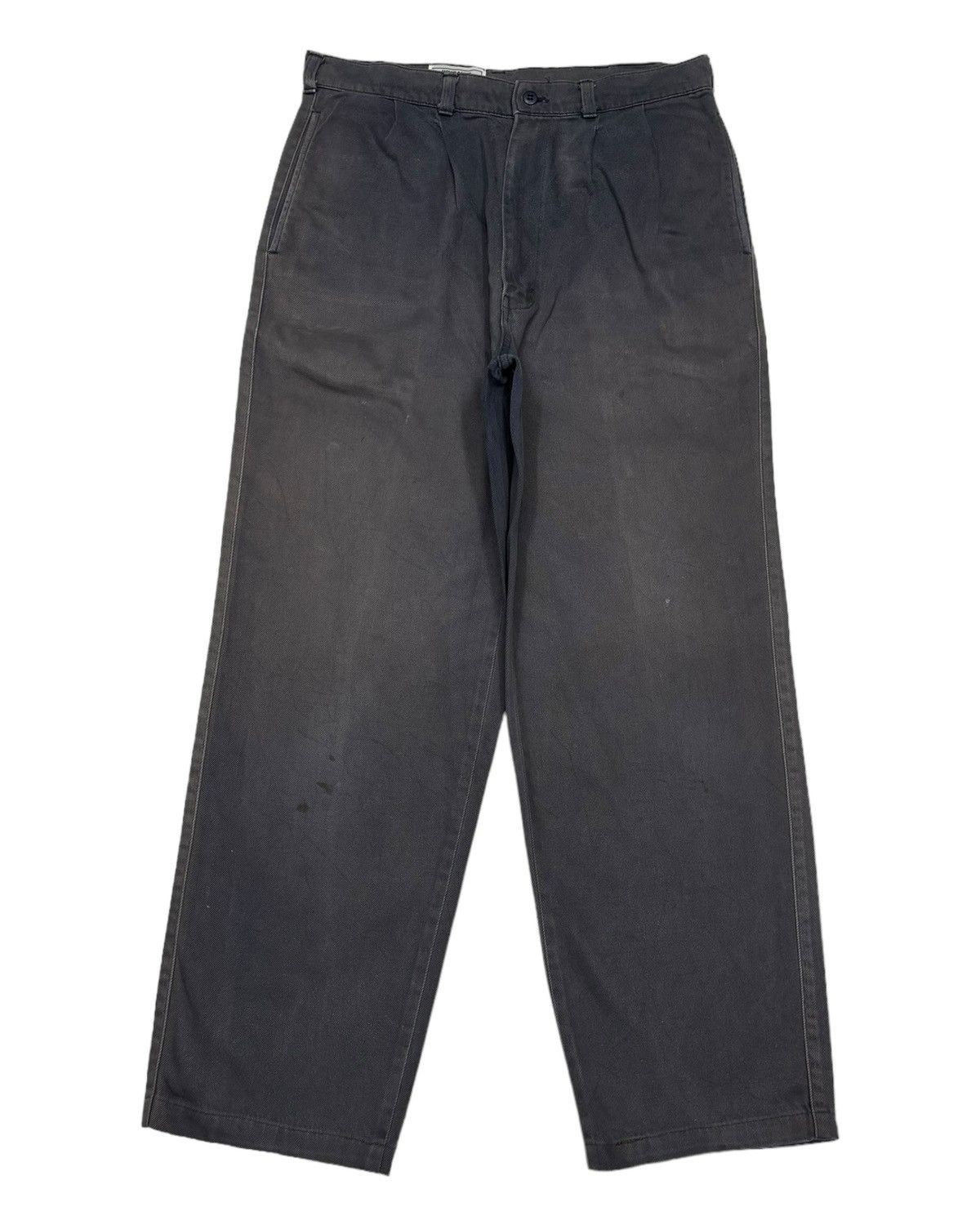 Japanese Brand MILITARY ARMY TYPE WEST POINT WIDE FADED TROUSER PANTS Size US 32 / EU 48 - 1 Thumbnail