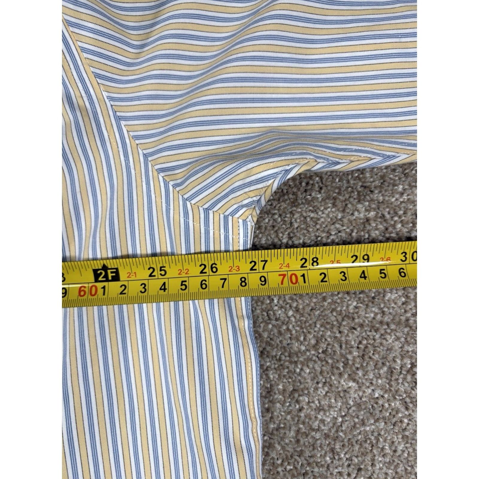 Eddie Bauer Eddie Bauer Men's Relaxed Fit Striped Button Down Shirt XL Tall Button-Up Wrinkle Resistant Size US XL / EU 56 / 4 - 6 Thumbnail