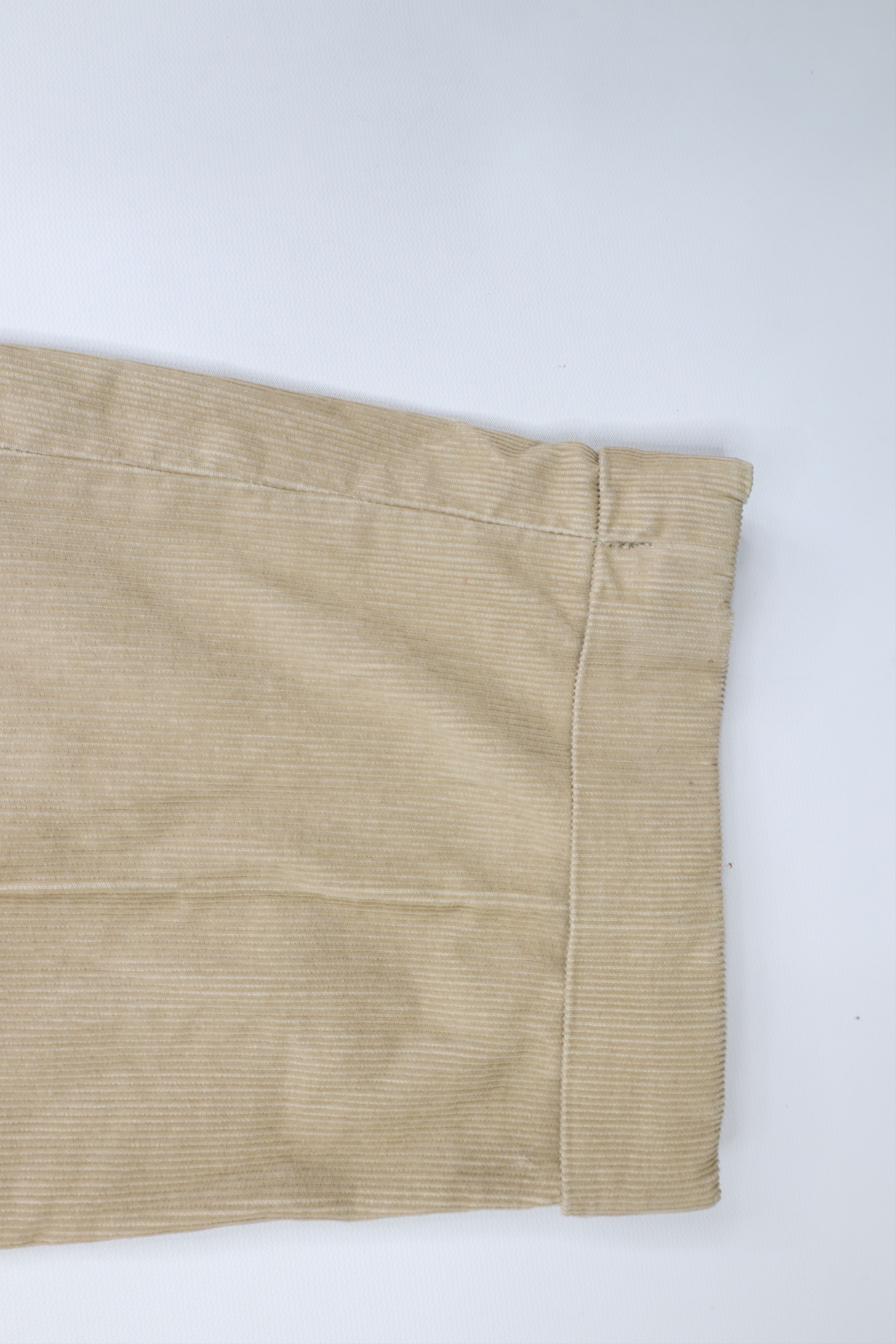 Ralph Lauren × Vintage Vintage 90s Ralph Lauren Cuffed Pleated Corduroy Pants Size US 31 - 5 Thumbnail