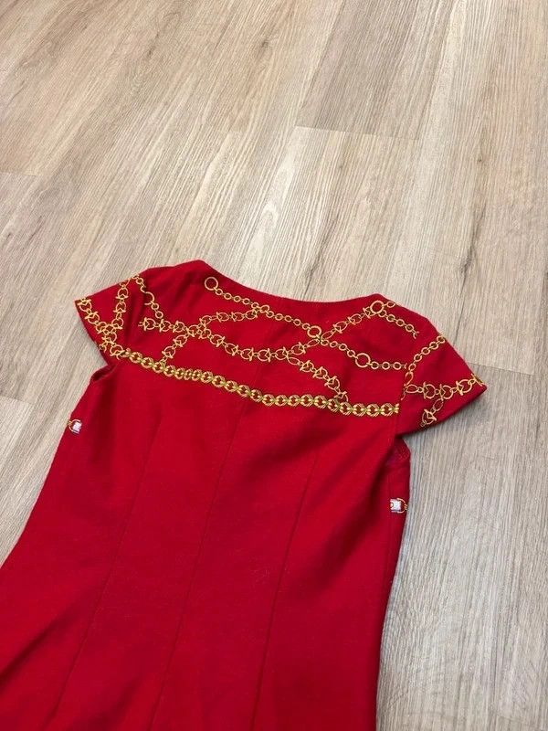 Moschino Moschino Cheap and Chic Rare Vintage Mini Dress Baroque S Size S / US 4 / IT 40 - 7 Thumbnail