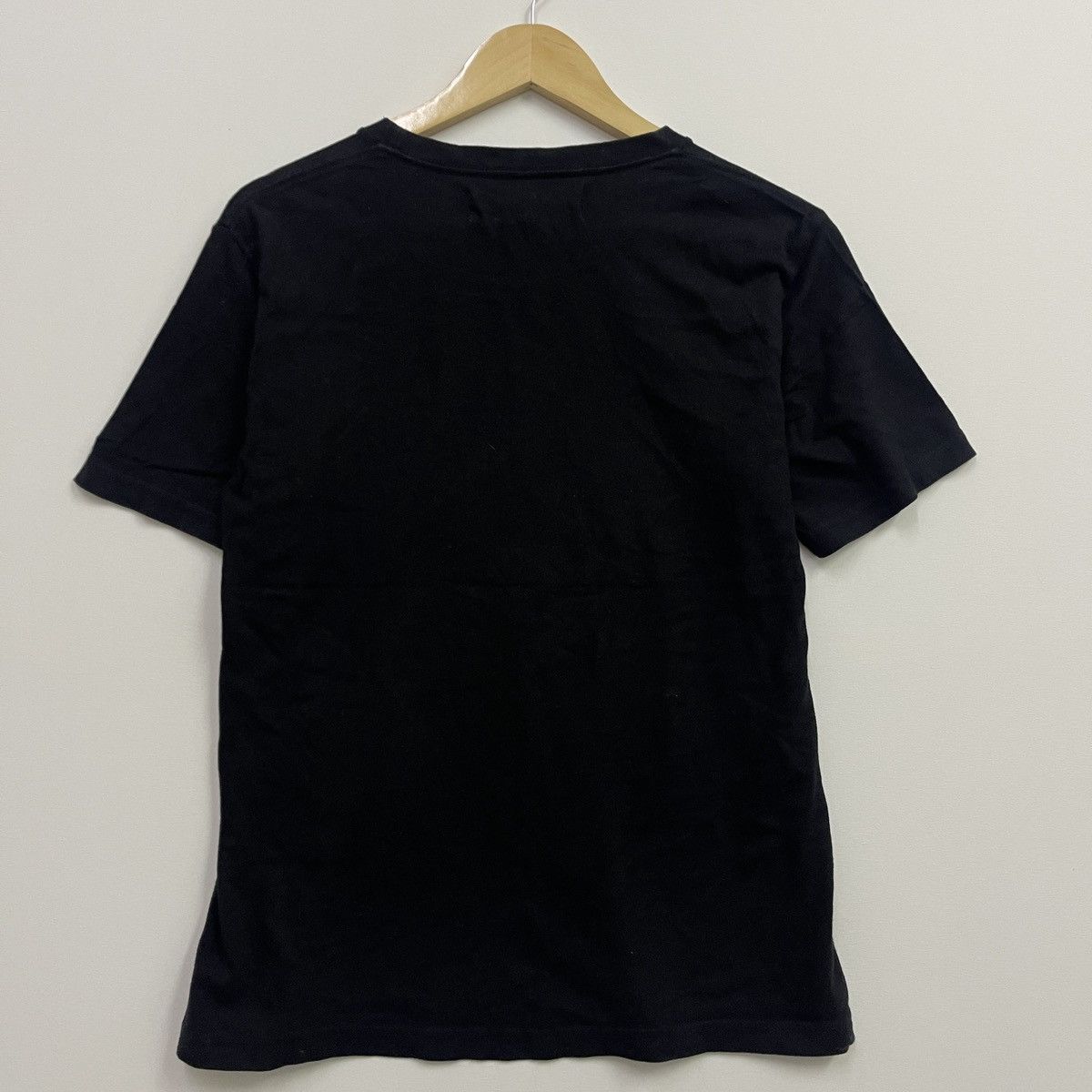 Anime Black Graphic Tee with Cool Bear in Bandana & Vest Size US S / EU 44-46 / 1 - 5 Thumbnail