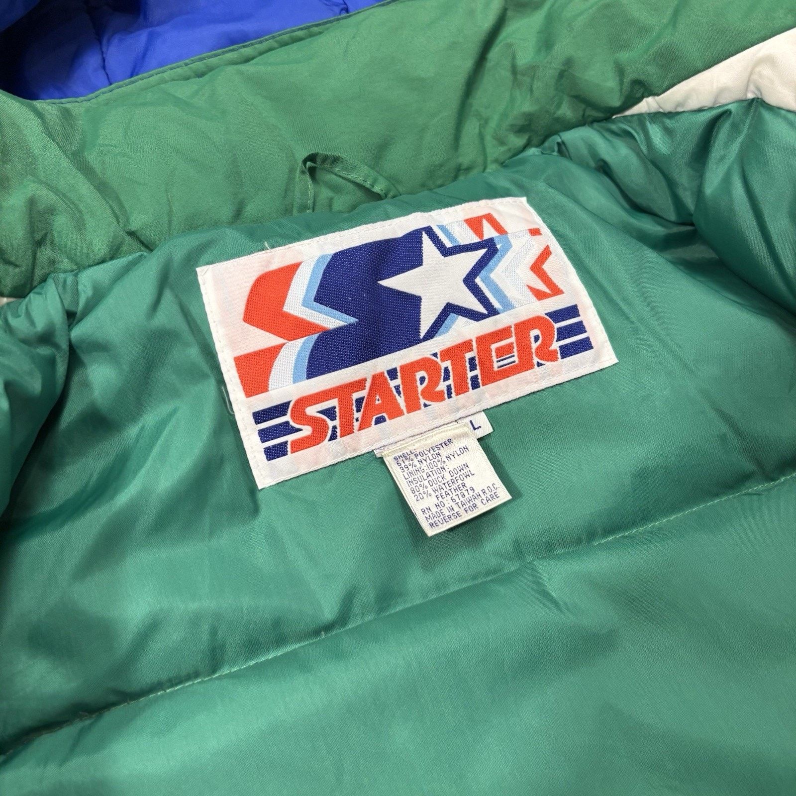 Starter Starter Minnesota Timberwolves Parka Jacket Sz L Down Puffer Size US L / EU 52-54 / 3 - 5 Thumbnail