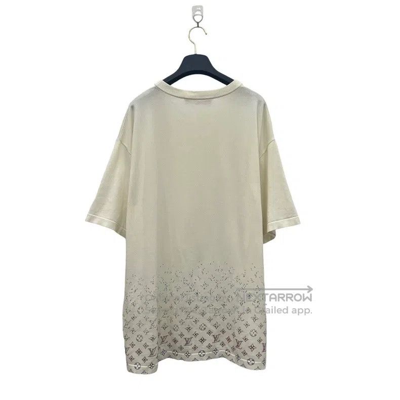 Louis Vuitton Louis Vuitton Rhinestone gradient knit short sleeve Size US XXL / EU 58 / 5 - 2 Thumbnail