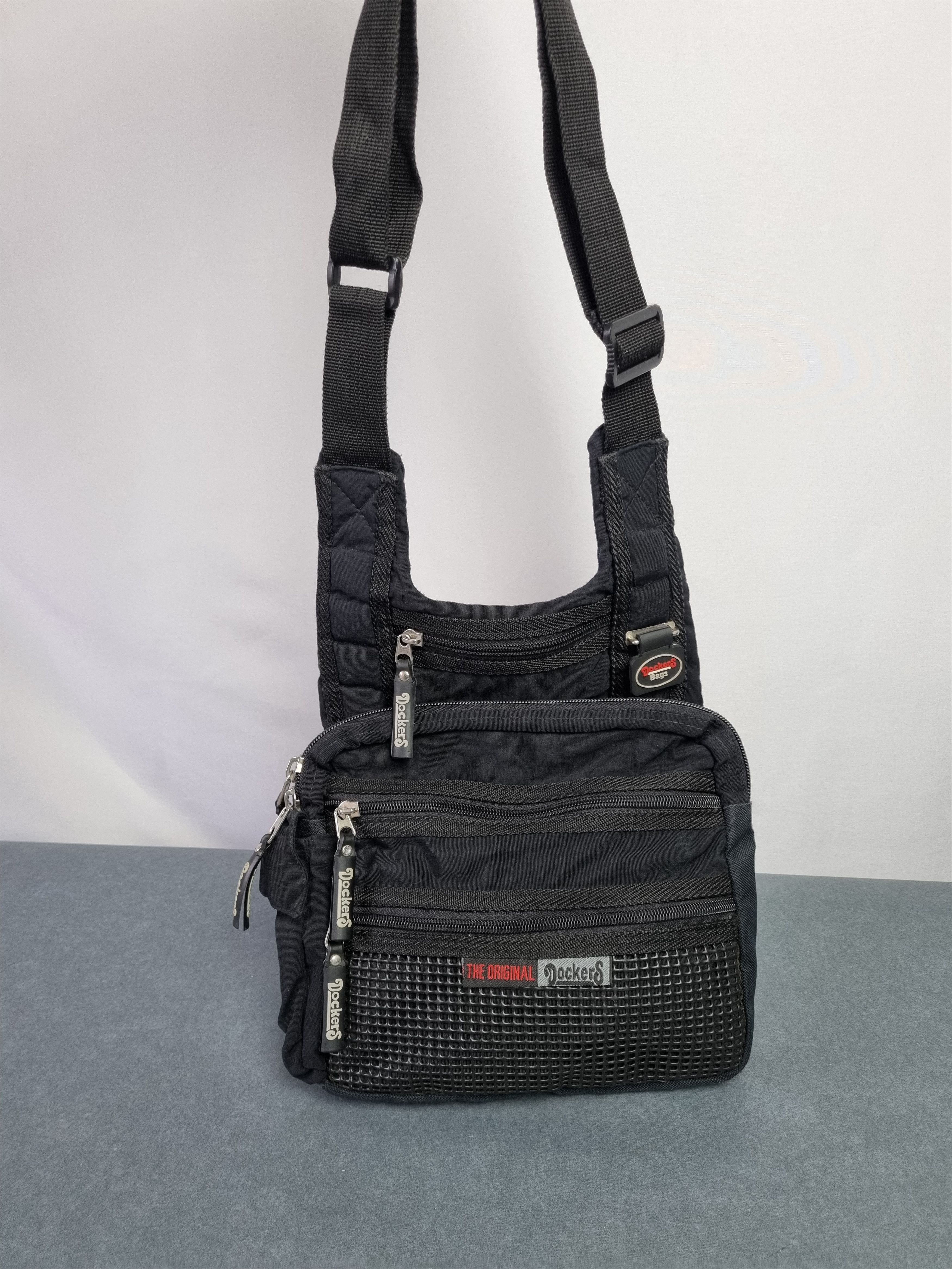 Dockers × Japanese Brand Rare Dockers Tactical Multi pockets Chest Shoulder Bag Size ONE SIZE - 2 Thumbnail