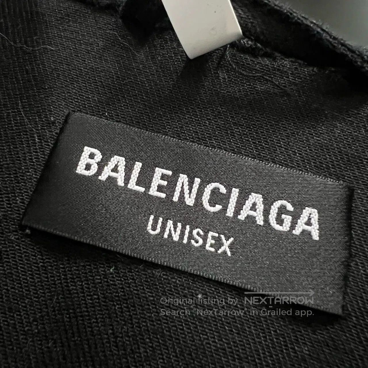 Balenciaga Balenciaga Black Denim Hooded Jacket. Size US L / EU 52-54 / 3 - 4 Thumbnail