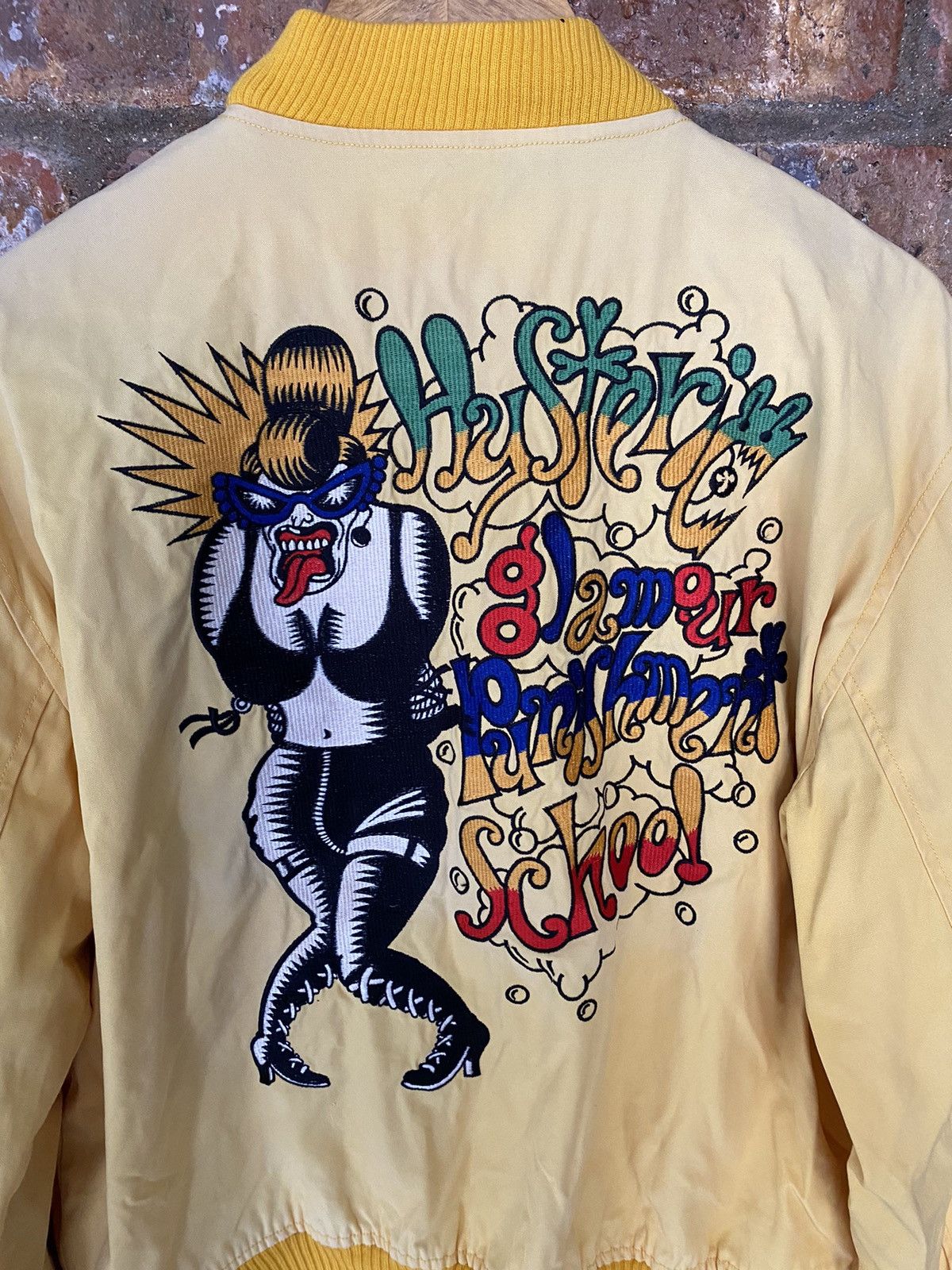 Hysteric Glamour 1980s Hysteric Glamour punishment school embroidered Size US L / EU 52-54 / 3 - 16 Thumbnail