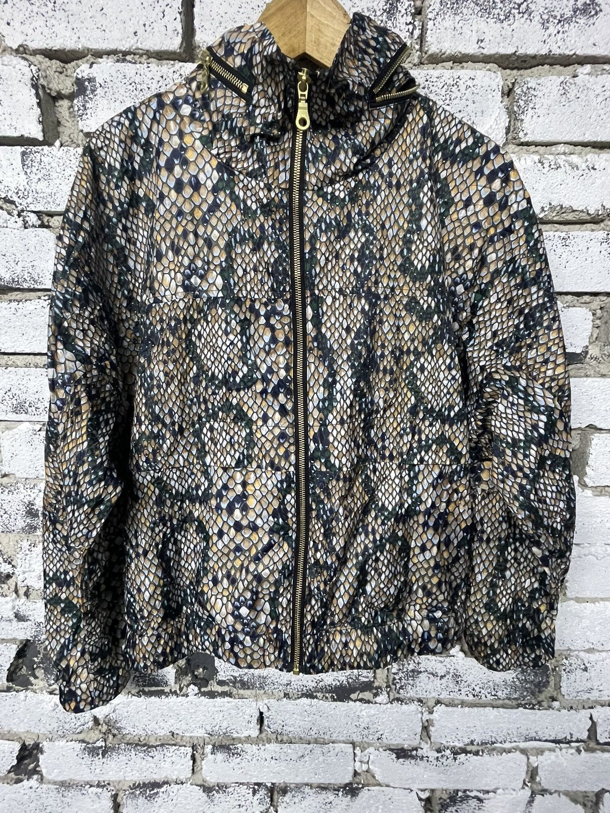 Very rare kenzo snake print windbreaker