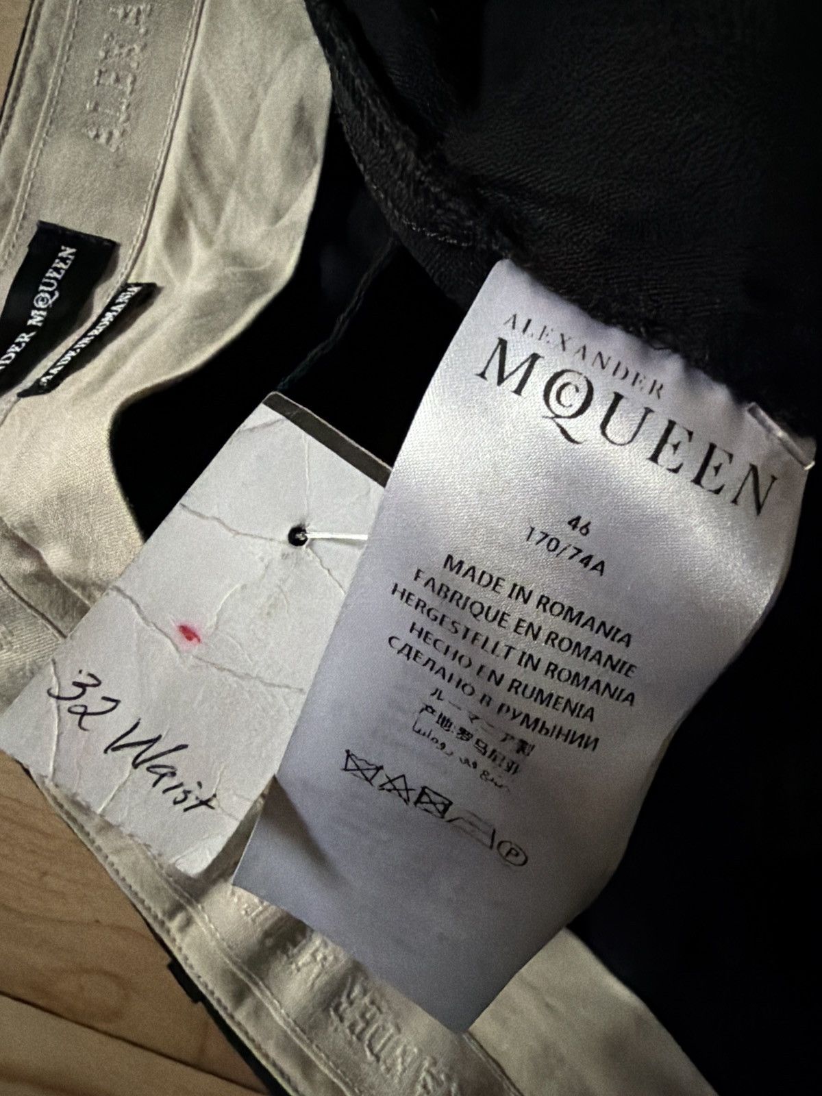 Alexander McQueen Alexander McQueen Pants Size 46R - 2 Thumbnail