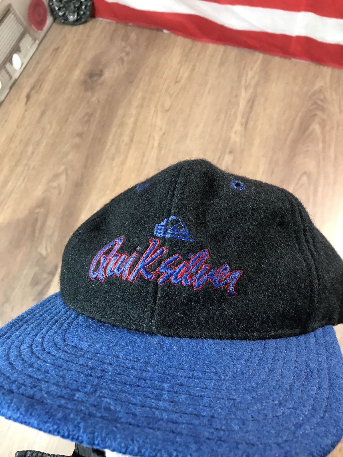 Quiksilver × Vintage Vintage Quiksilver Rare Wool Cap Size ONE SIZE - 2 Thumbnail