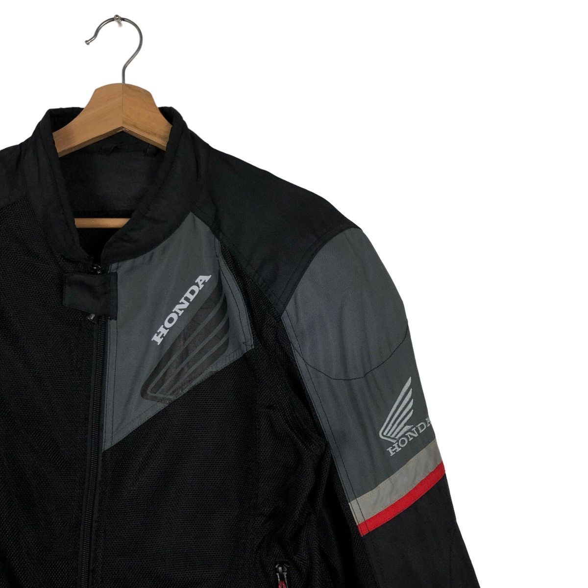 Japanese Brand 🔥90s Vintage Honda Racing Motorcycle Jacket With Pad Safety Size US L / EU 52-54 / 3 - 6 Thumbnail