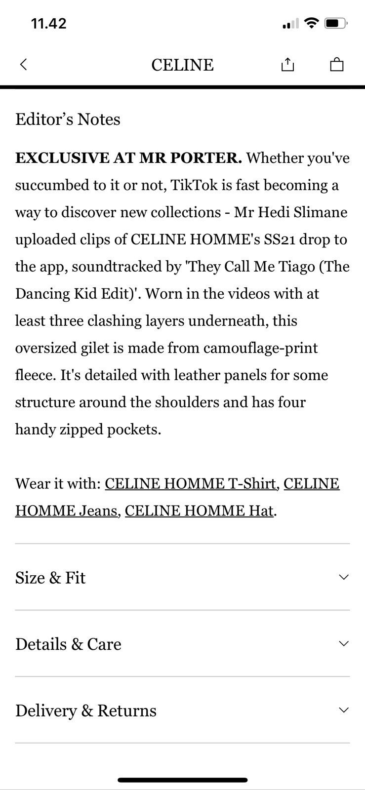 Celine Rare CELINE fleece gilet Size US M / EU 48-50 / 2 - 13 Thumbnail