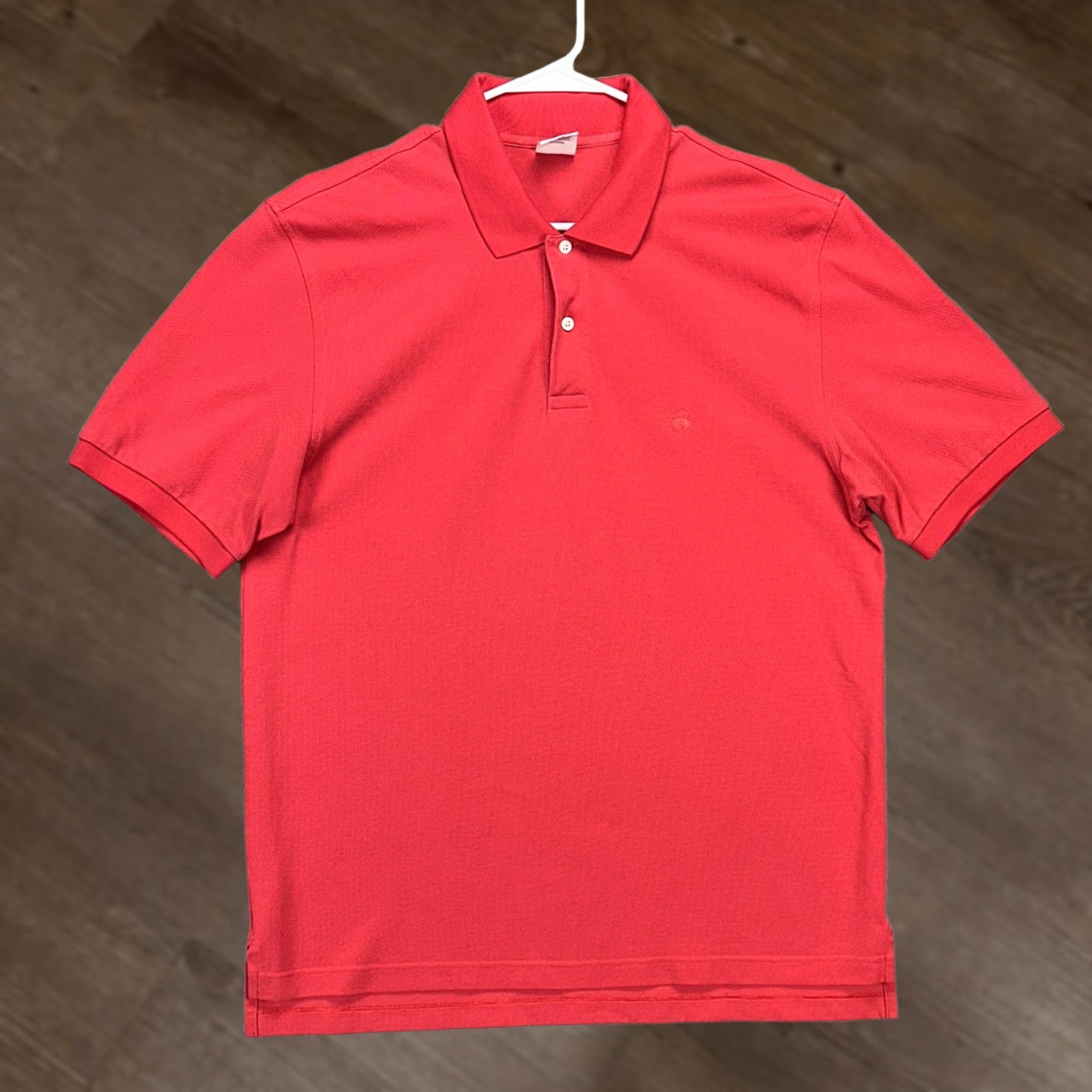 Brooks Brothers Brooks Brothers Performance Polo Shirt Mens Large Red Pink Original Fit Rugby Shirt Size US L / EU 52-54 / 3 - 1 Thumbnail