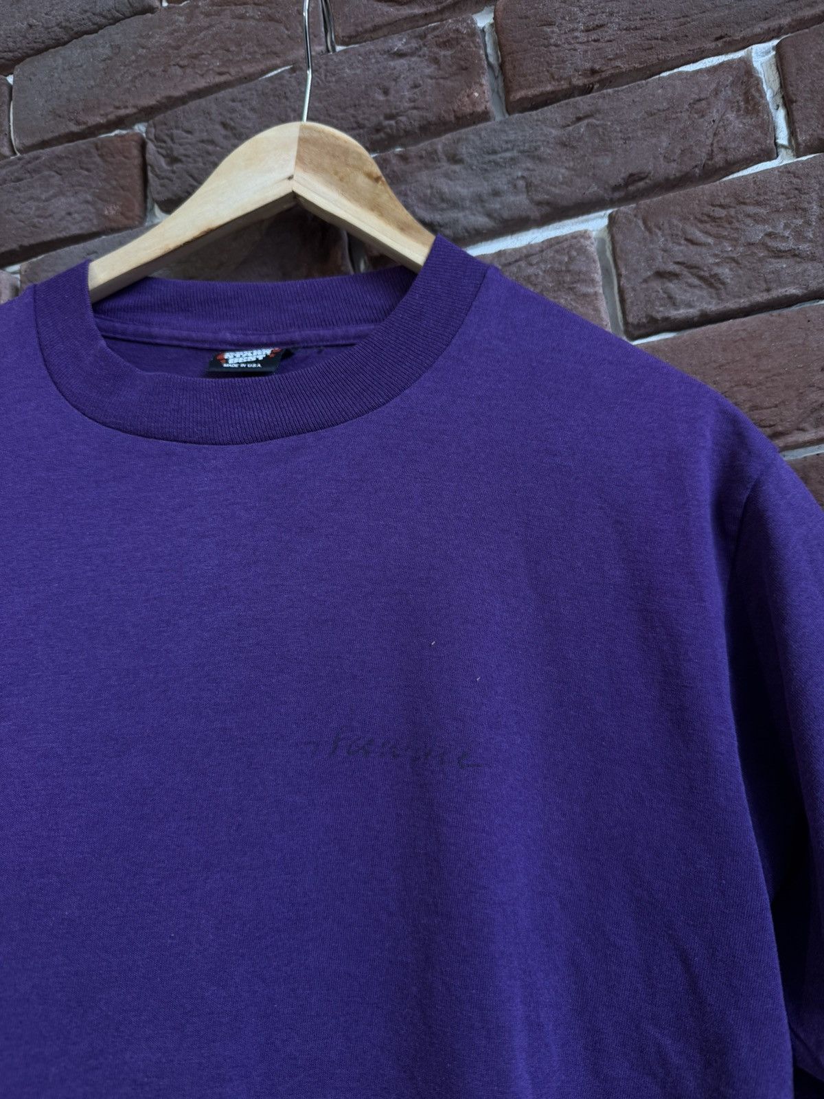 Vintage Rare Vintage 90s Angulo Hawaii Surfing Art Print t-shirt Size US L / EU 52-54 / 3 - 3 Thumbnail