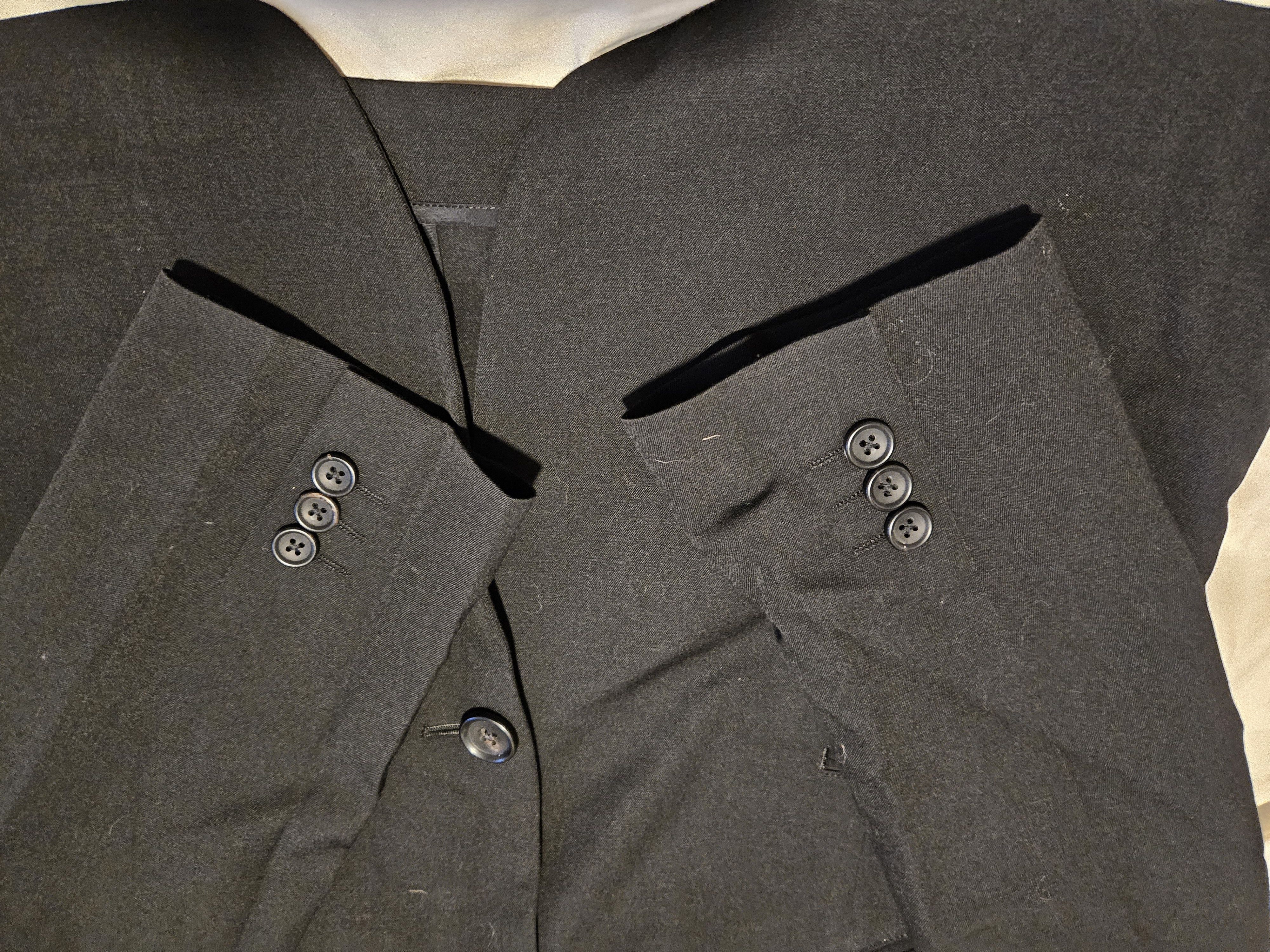 Yohji Yamamoto Yohji Yamamoto Pour Homme Blazer Size 50R - 5 Thumbnail