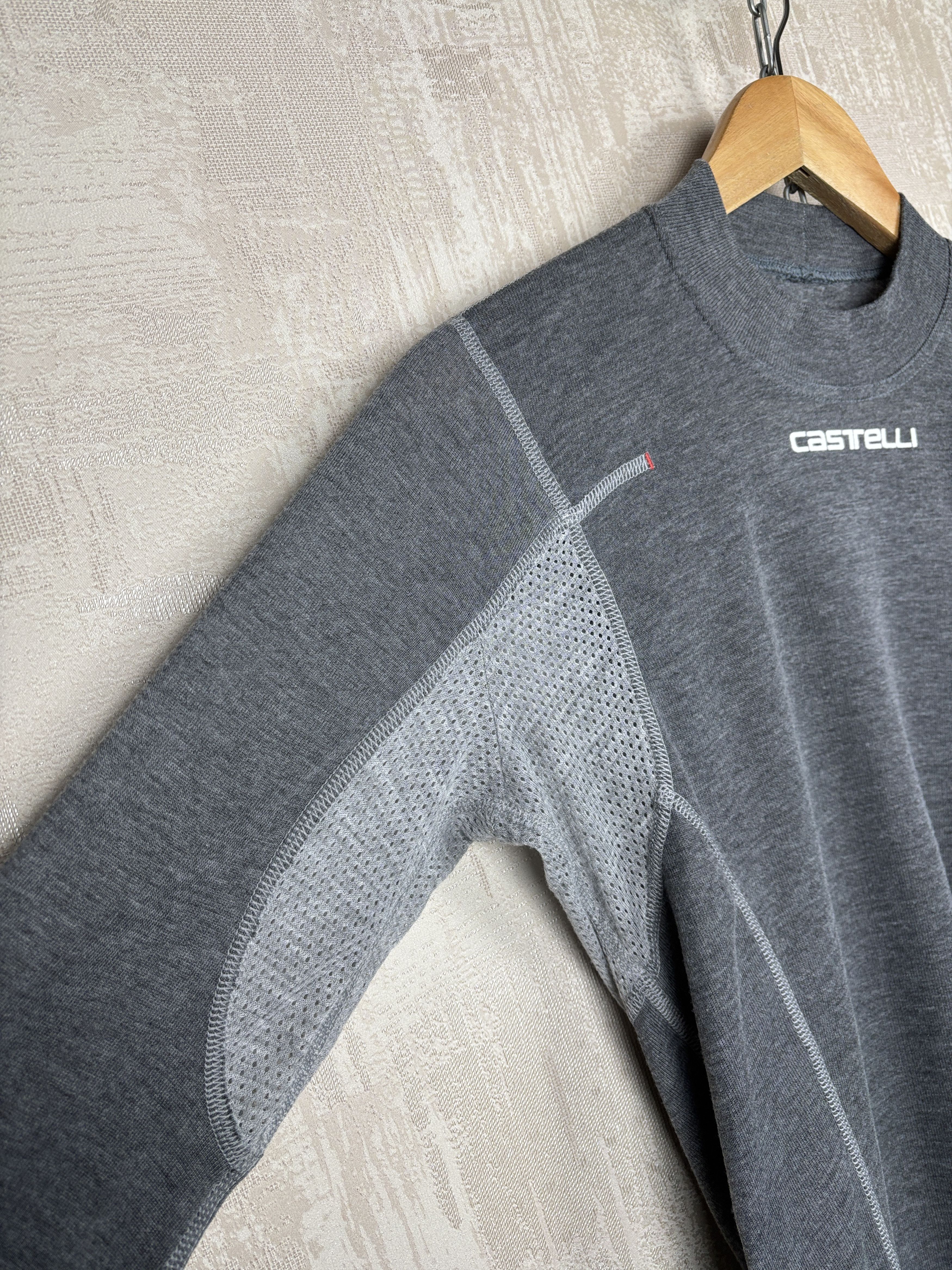 Bicycle Castelli Flanders Warm Thermal Winter Base Layer Rosso Corsa Size US L / EU 52-54 / 3 - 6 Thumbnail