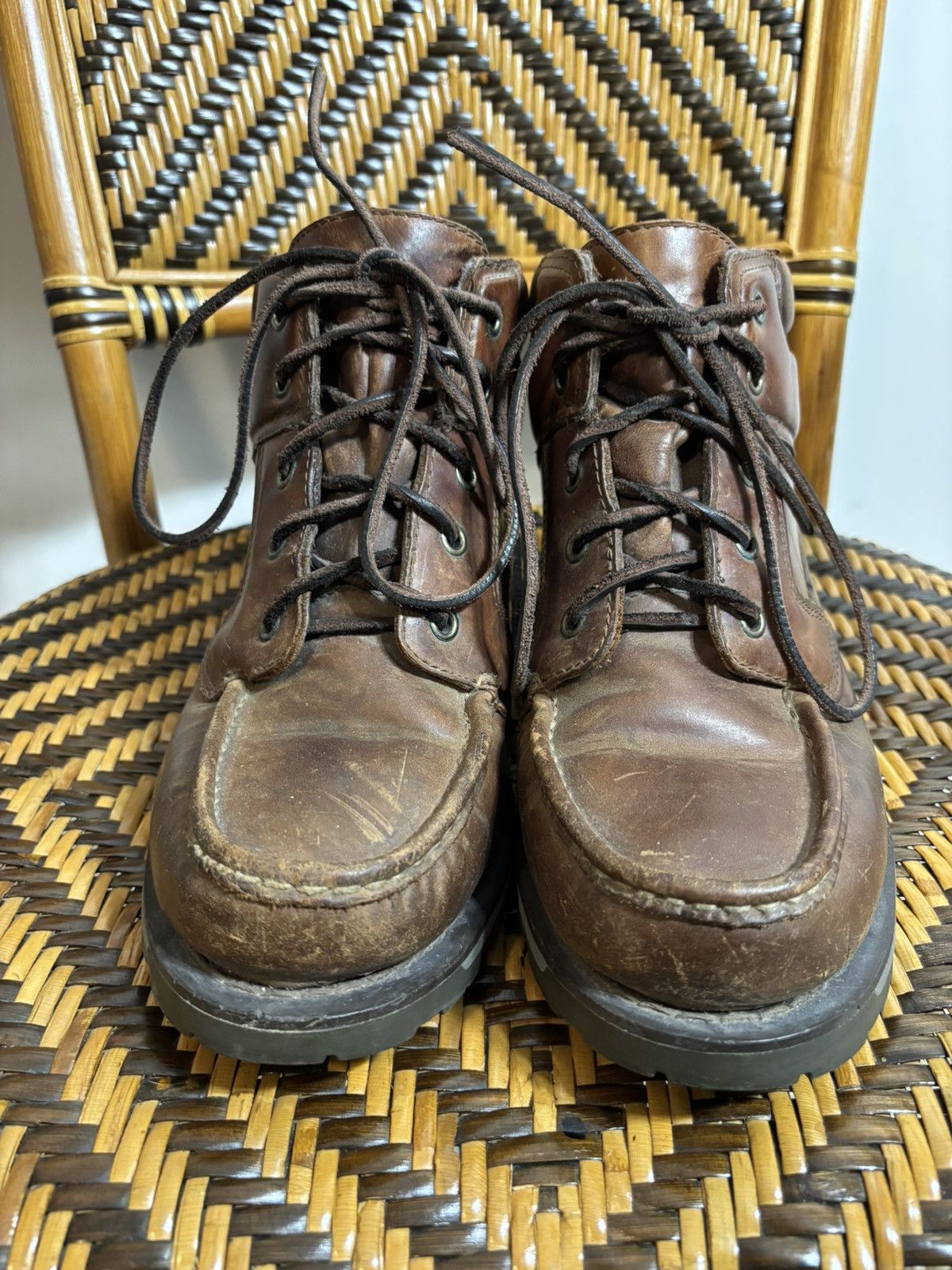 Fin & Feather Full Grain Leather Chukka Boots in Tan/Nubuck Men’s size 8.5D Timberland 6\ main image 2