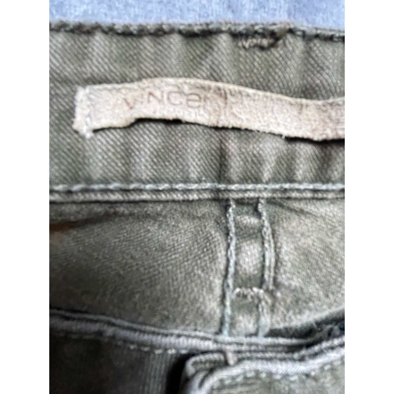 Vince Vince Jeans Womens 30 Green Denim Made in USA Slim Size 30" / US 8 / IT 44 - 2 Thumbnail
