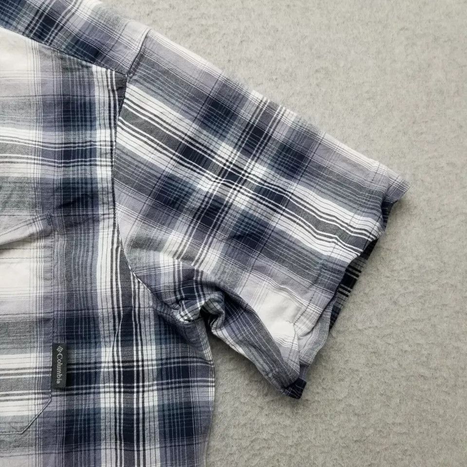 Columbia Columbia Shirt Mens Large Plaid Button Up Short Sleeve Size US L / EU 52-54 / 3 - 3 Thumbnail