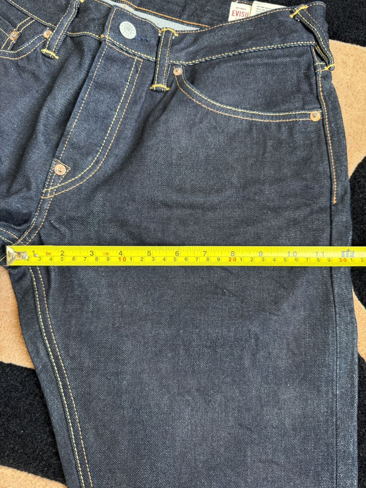 Evisu EVISU little daicock style denim jeans！size：32x34 Size US 32 / EU 48 - 13 Thumbnail