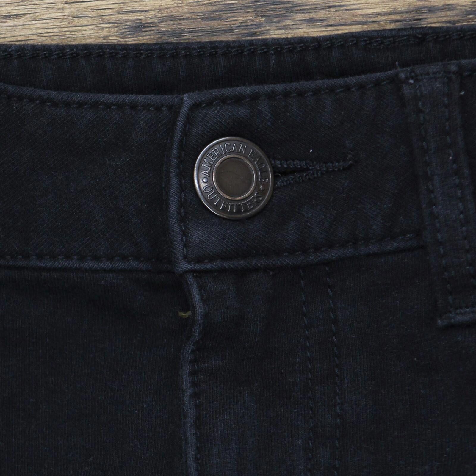 Other American Eagle Stretch Jegging 1678ff69ed1c3c Black 4 Short Size 27" / US 4 / IT 40 - 5 Thumbnail