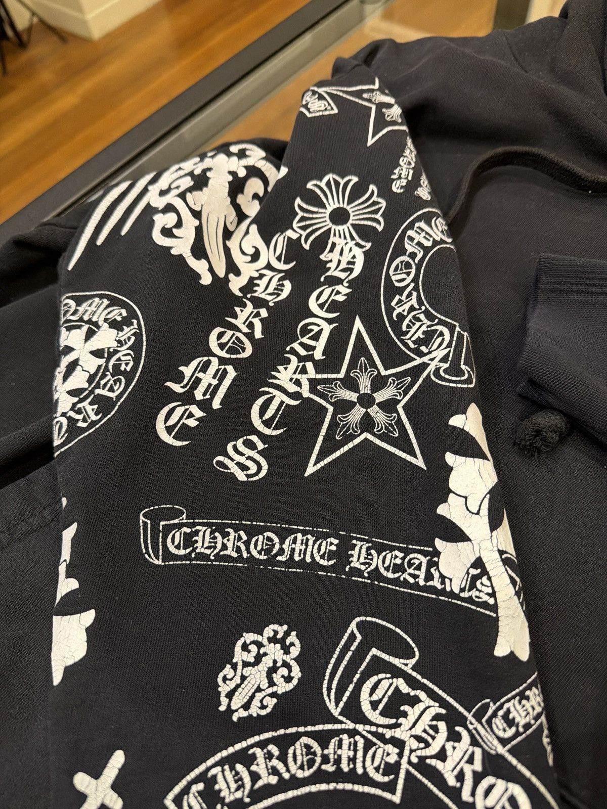 Chrome Hearts Chrome Hearts Tattoo Sleeve Hoodie Size US M / EU 48-50 / 2 - 3 Thumbnail