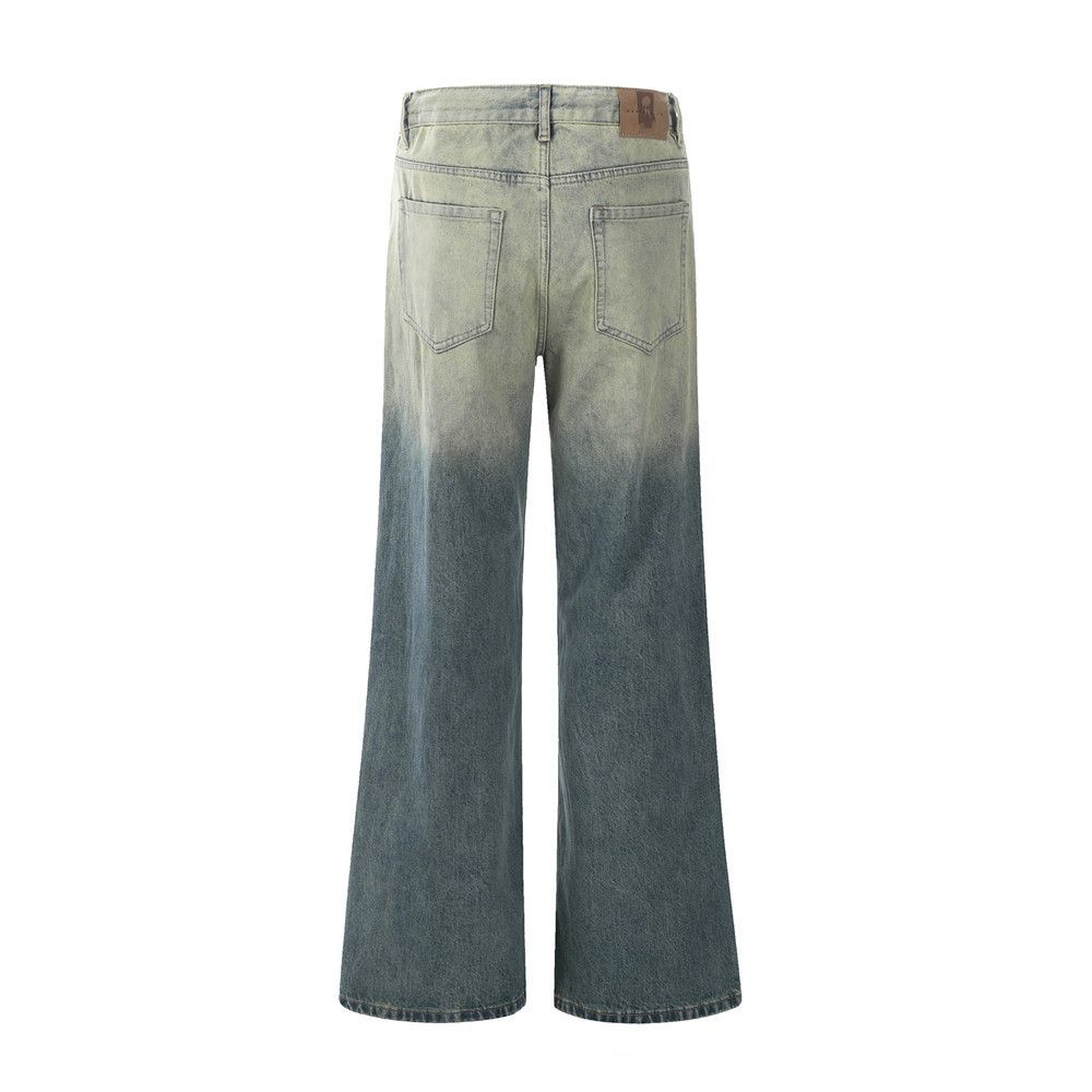 Japanese Brand Retro punk distressed flared jeans y2k Size US 32 / EU 48 - 3 Thumbnail