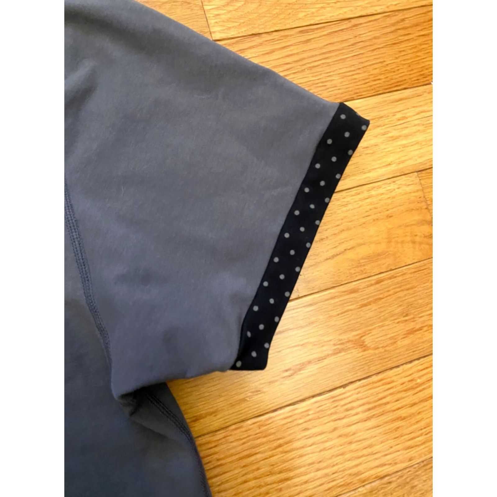 Vintage BYLT Lux Drop Cut Polo Shirt Stretch S/S Performance Mens L Gray Polka Dot Size US L / EU 52-54 / 3 - 4 Thumbnail