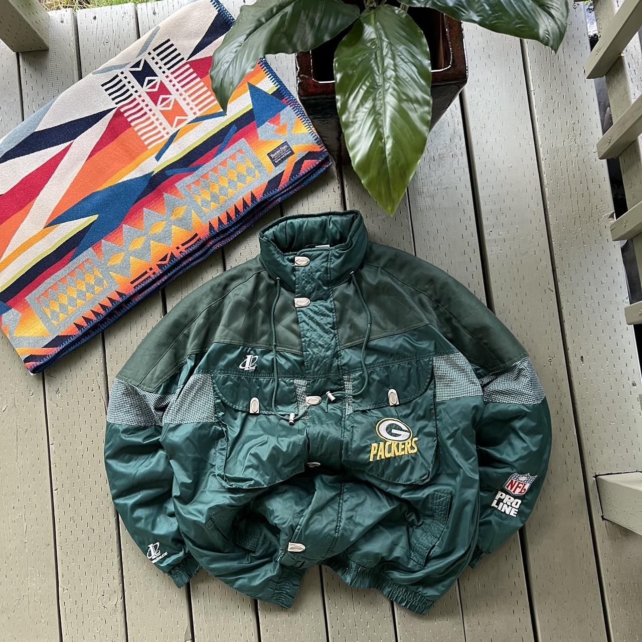 NFL × Starter × Vintage Vintage Green Bay Packers Jacket Size US XXL / EU 58 / 5 - 3 Thumbnail