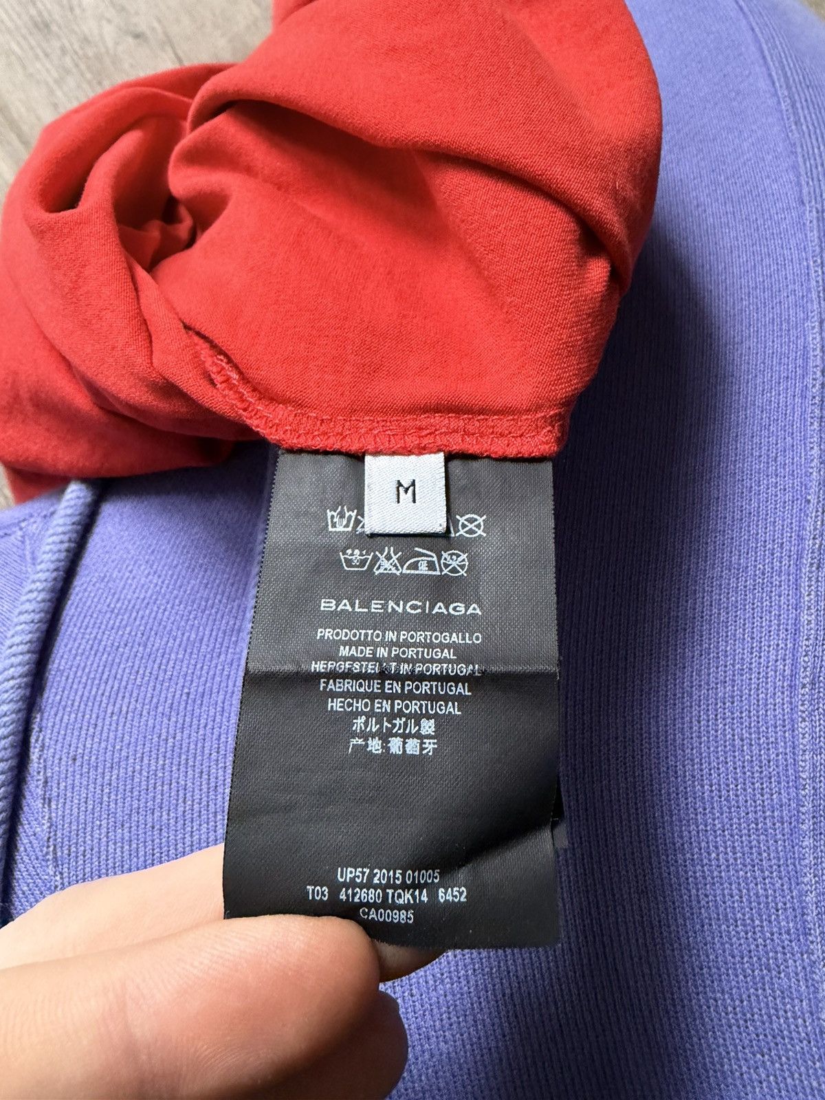 Balenciaga 2015 Balenciaga paint print Tee Size US M / EU 48-50 / 2 - 5 Thumbnail