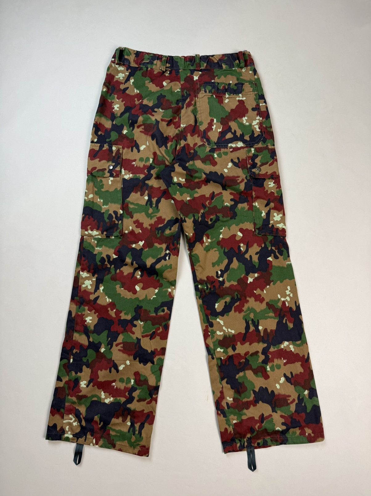 Vintage Military Swiss Army Alpenflage Camo M83 Cargo Pants Trousers Size US 30 / EU 46 - 15 Thumbnail