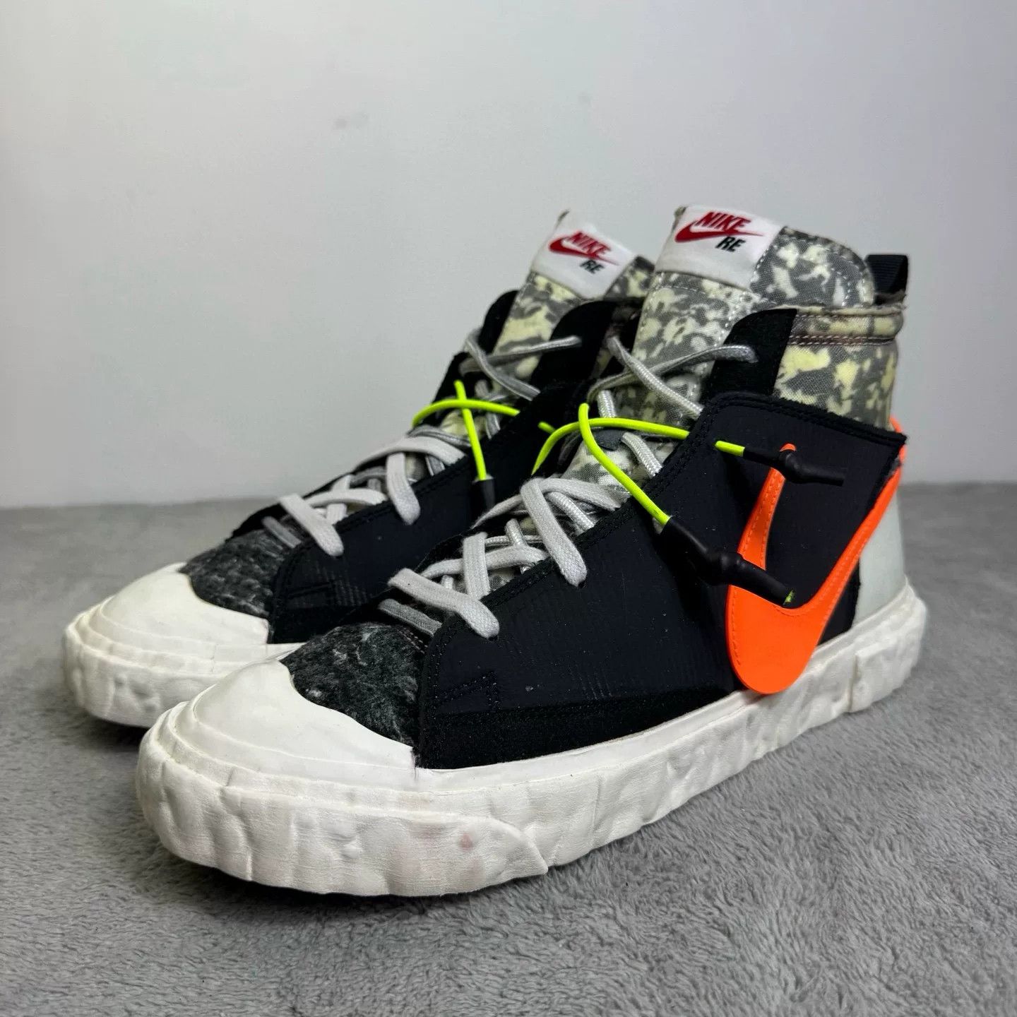 Nike Nike BLAZER Orange Hitop Sneakers 42 Men Size US 9 / EU 42 - 1 Thumbnail