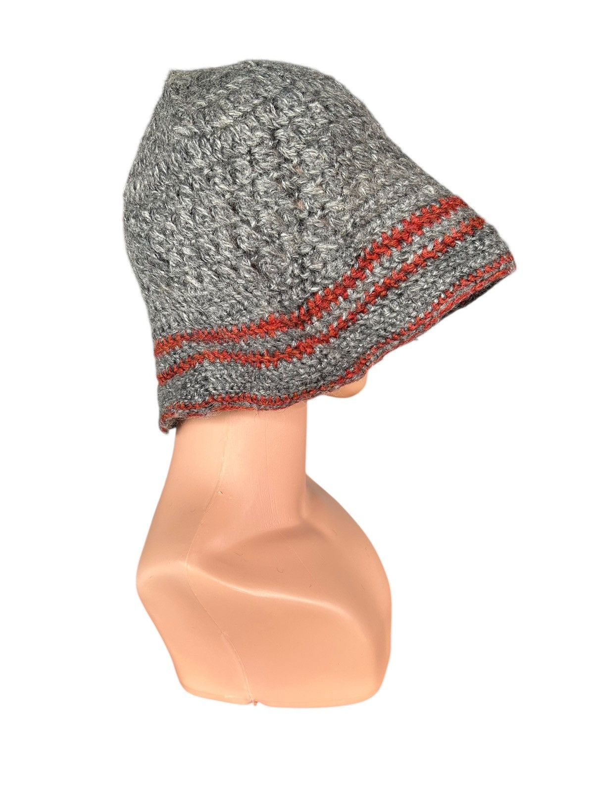 Japanese Brand × Kapital × Vintage Crochet Knitted Handmade Bucket Hats Size ONE SIZE - 3 Thumbnail